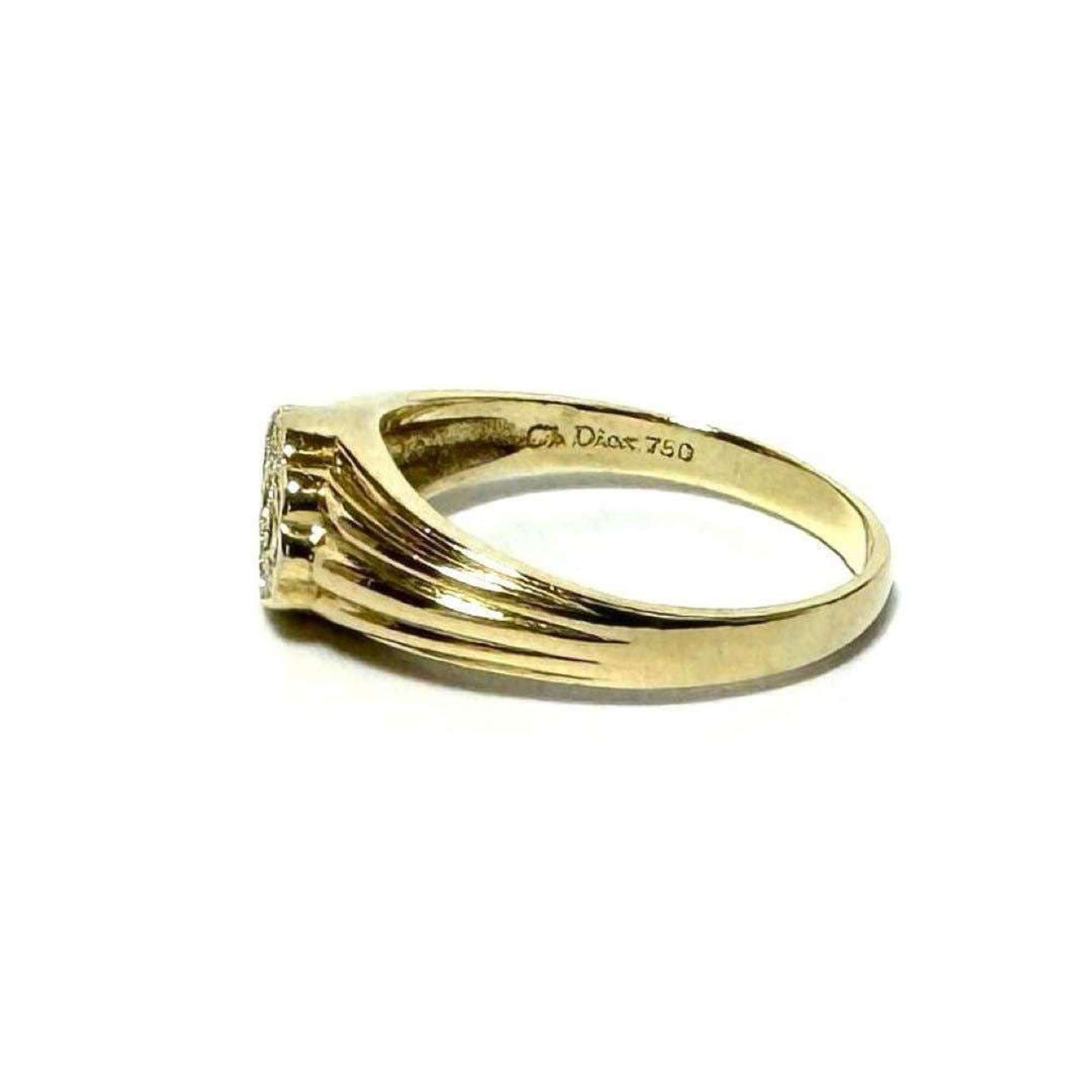 Christian Dior Gold Yellow Gold (18K) Band Ring ()