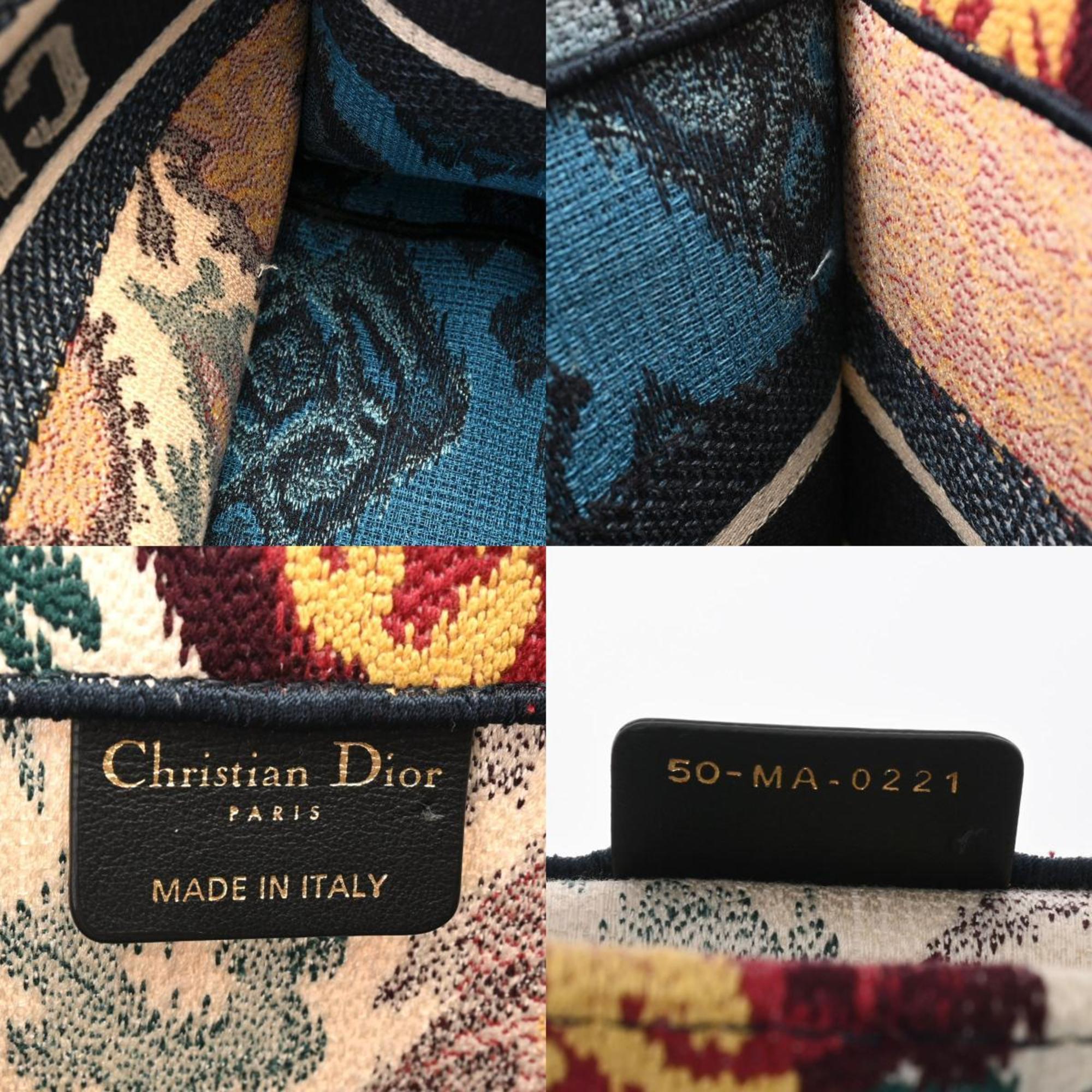 Christian Dior Multi-Color Jacquard Tote Bag ()