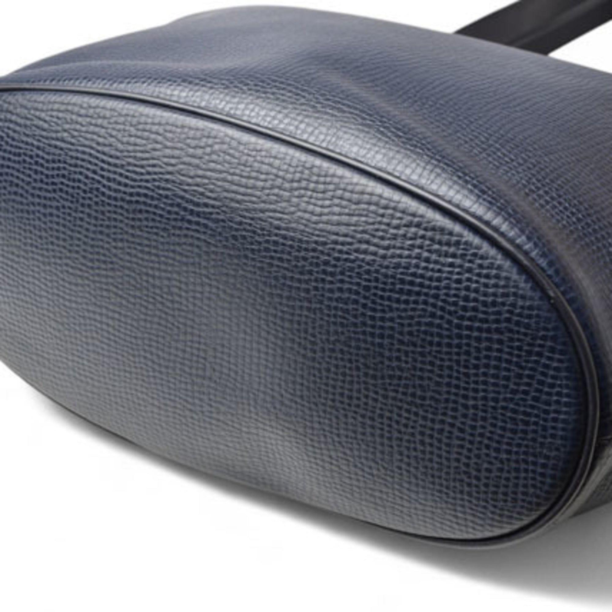 Christian Dior Navy Leather Tote Bag ()