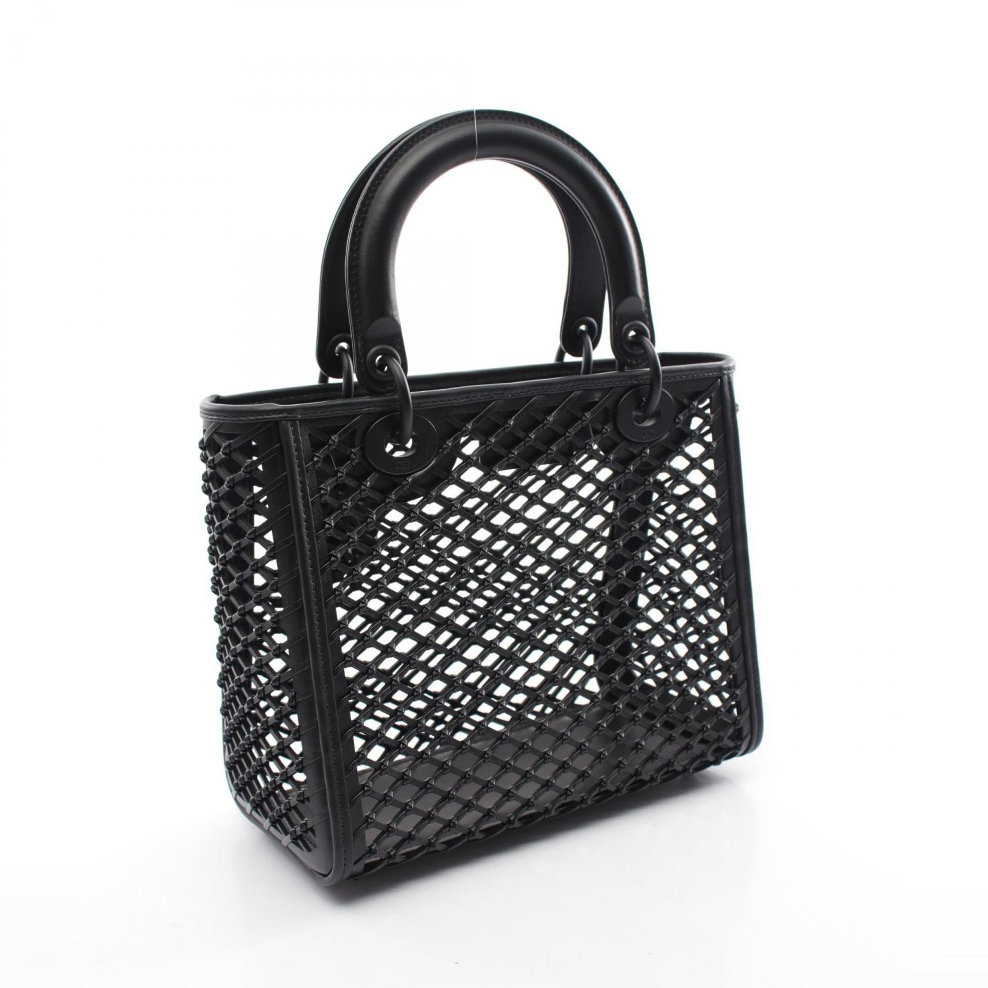 Christian Dior Black Leather Handbag