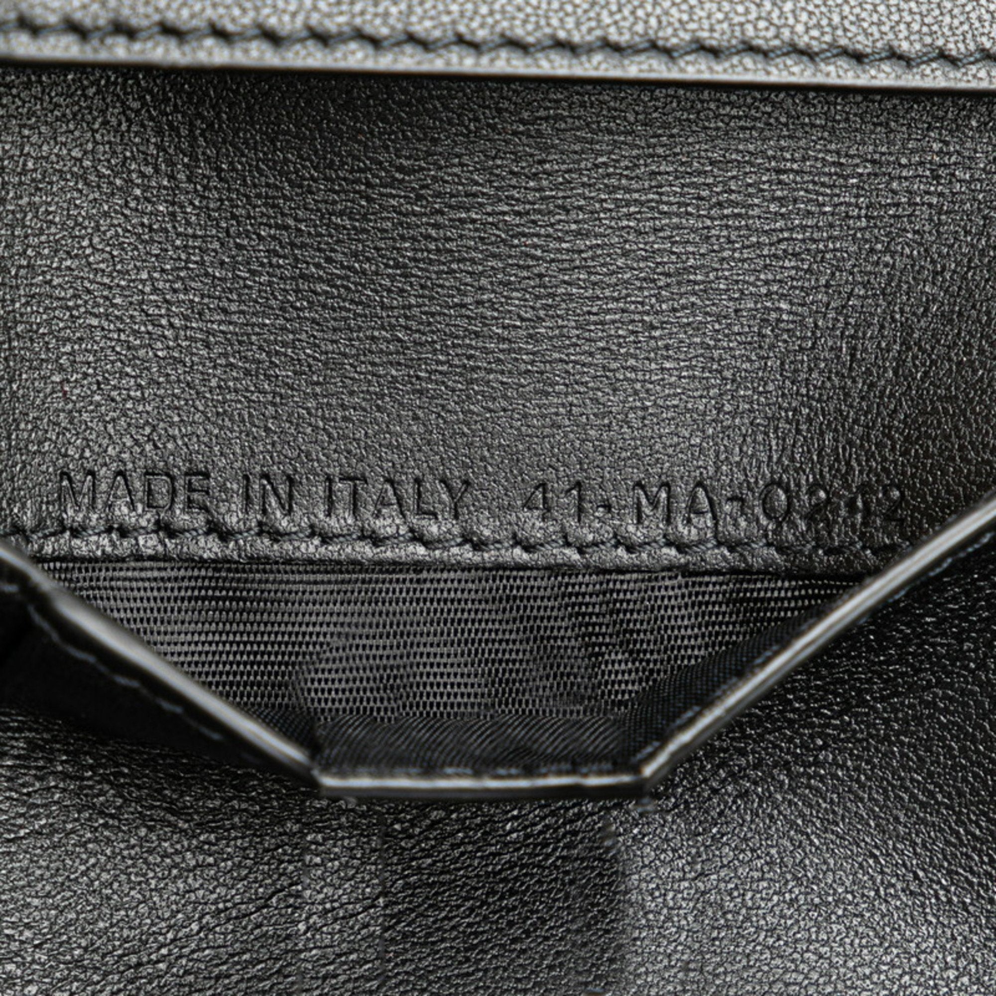Christian Dior Black Leather Wallet (Tri-Fold) ()