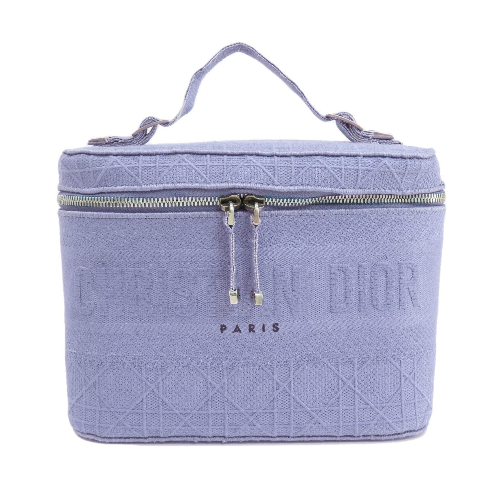 Christian Dior Blue Canvas Handbag ()