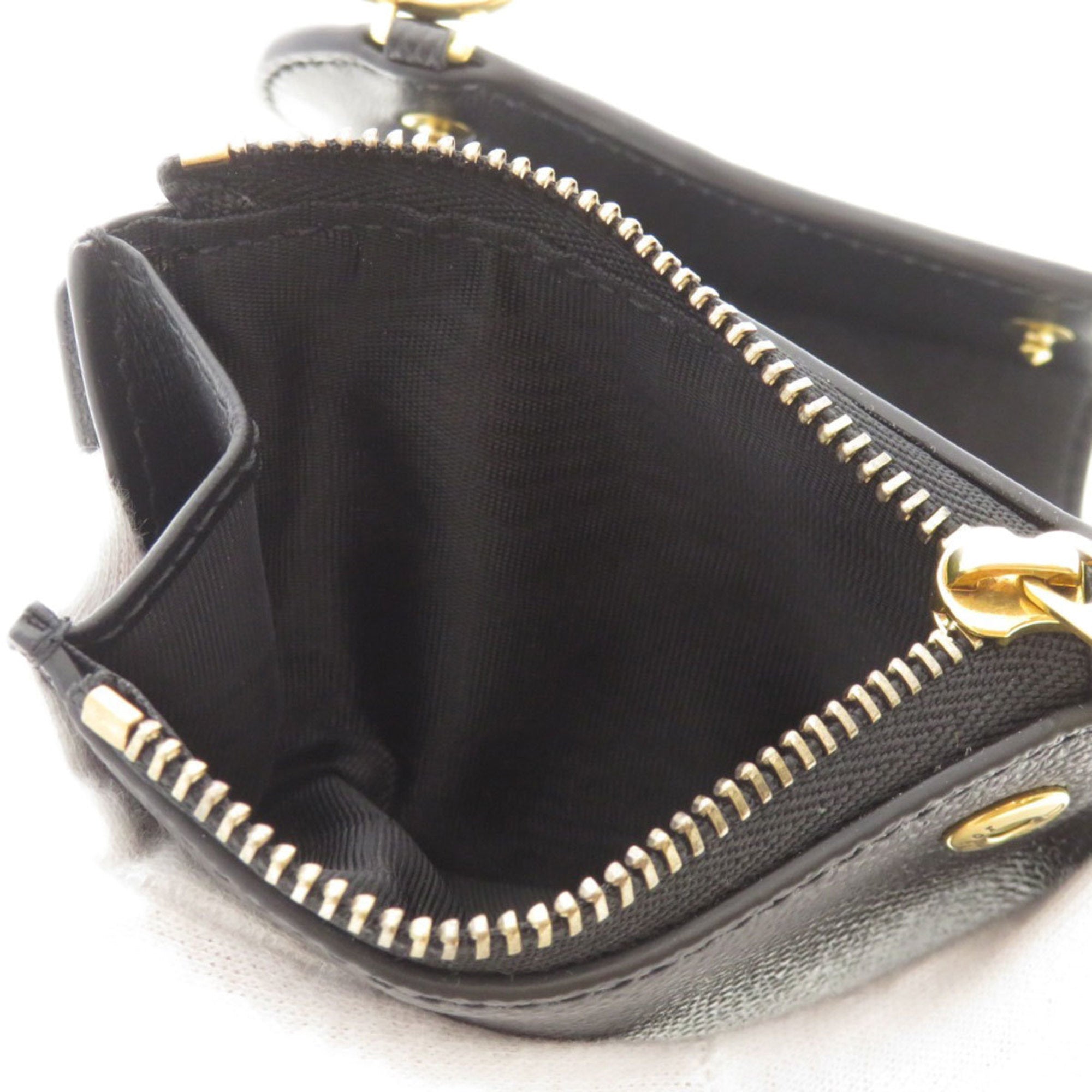 Christian Dior Black Leather Wallet (Bi-Fold) ()