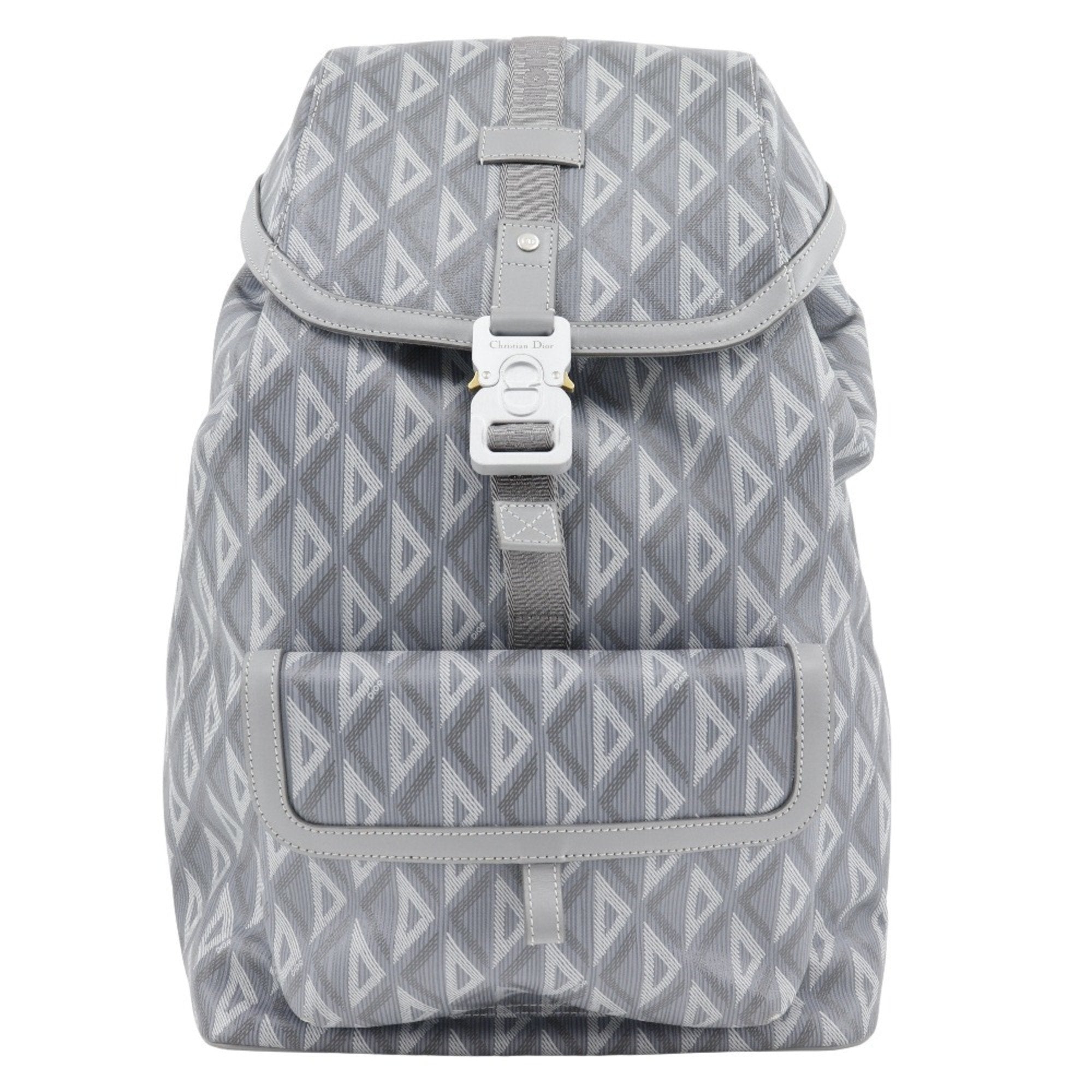 Christian Dior Gray Pvc Backpack ()