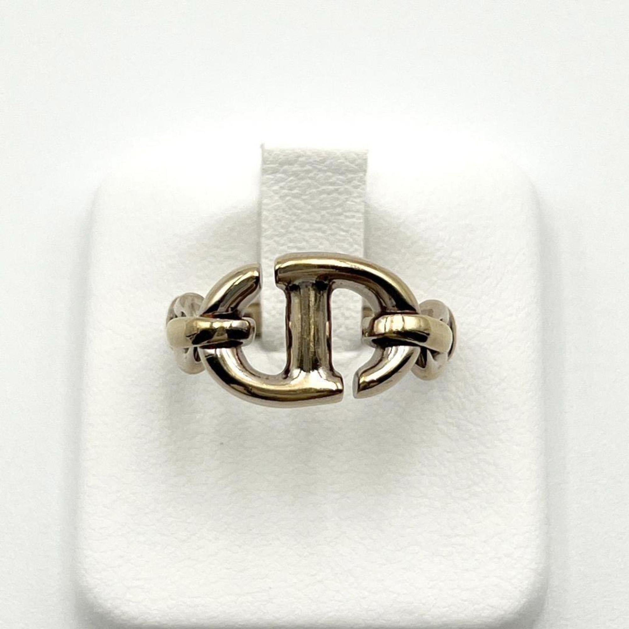 Christian Dior Gold Metal Band Ring ()