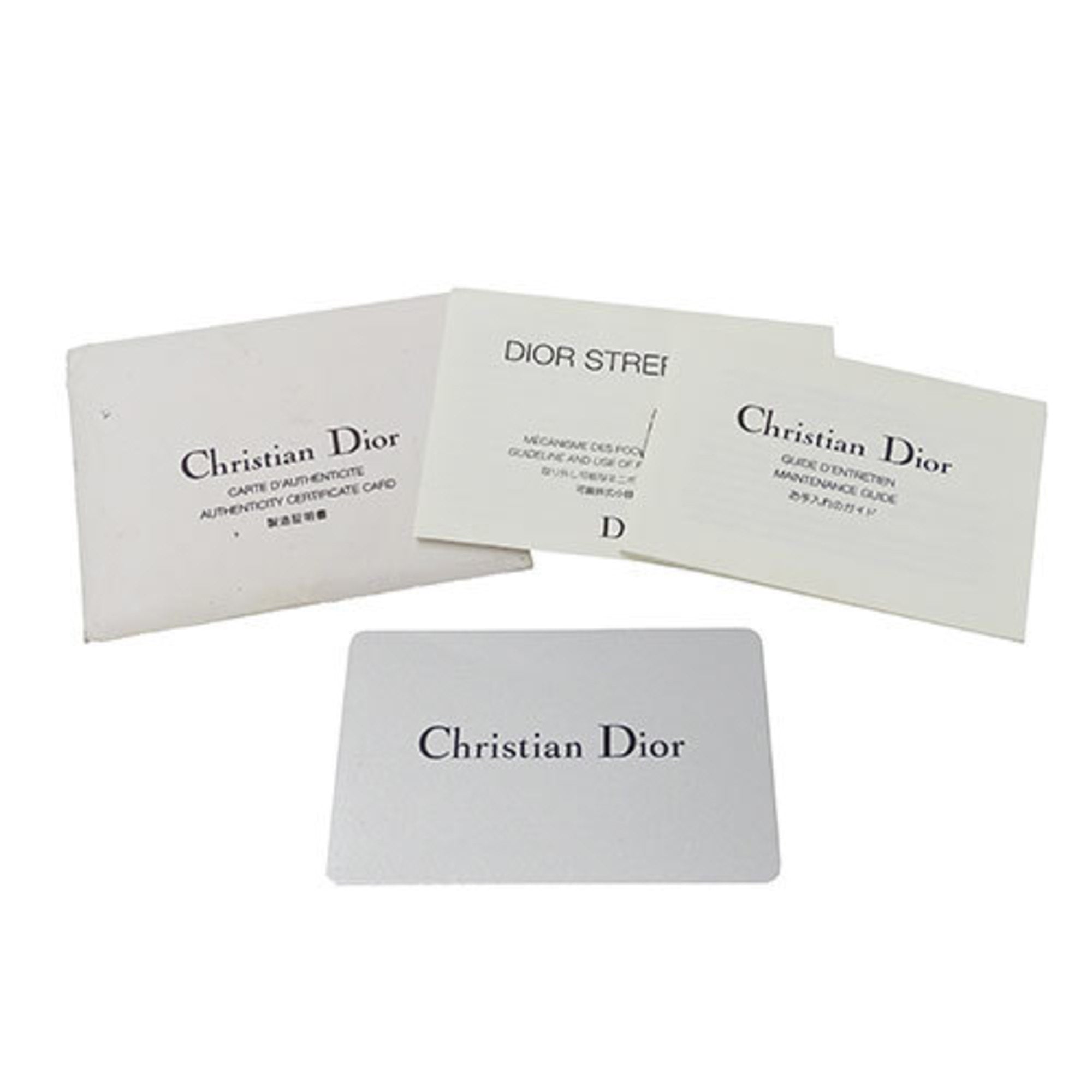 Christian Dior Black Canvas Handbag ()
