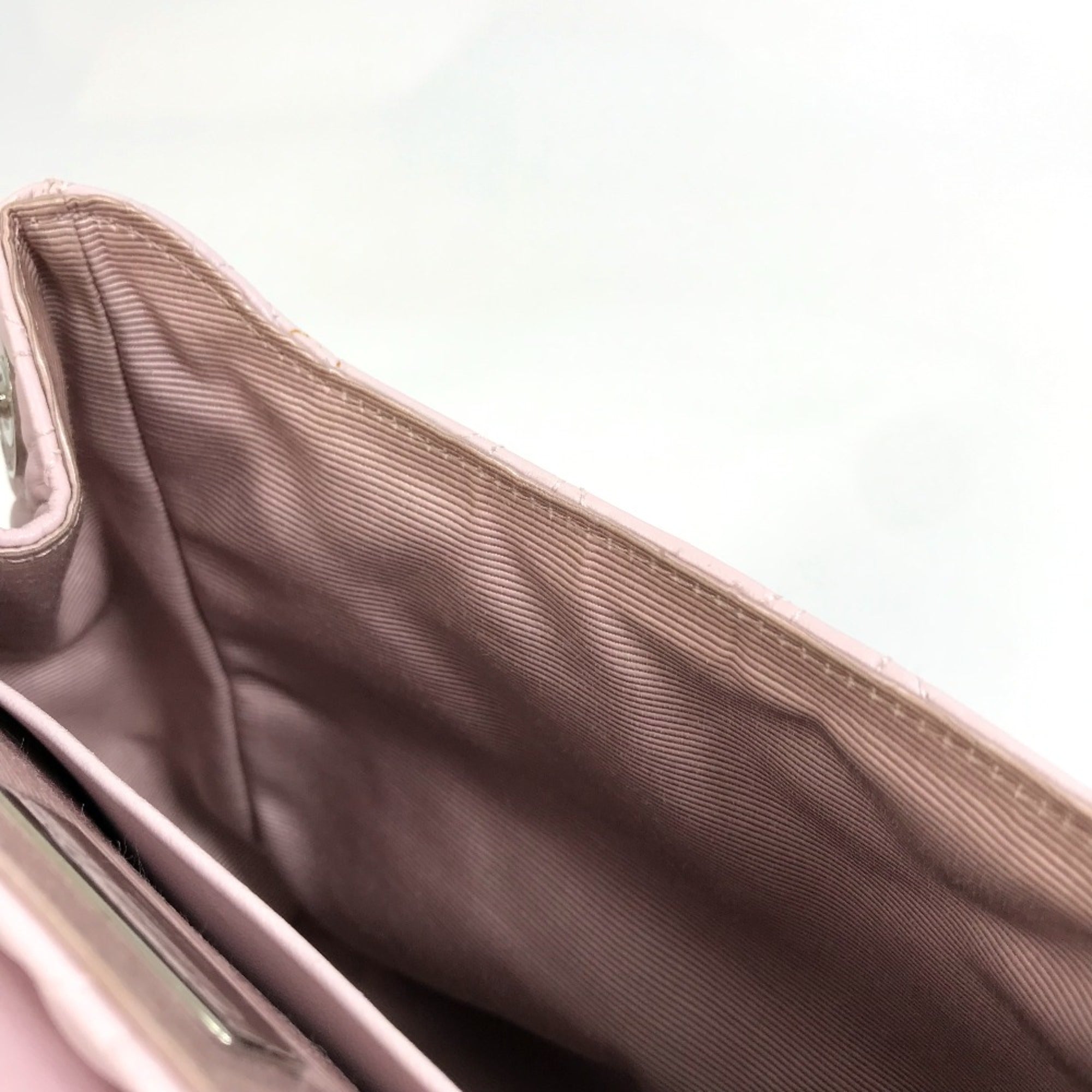 Christian Dior Pink Leather Backpack ()