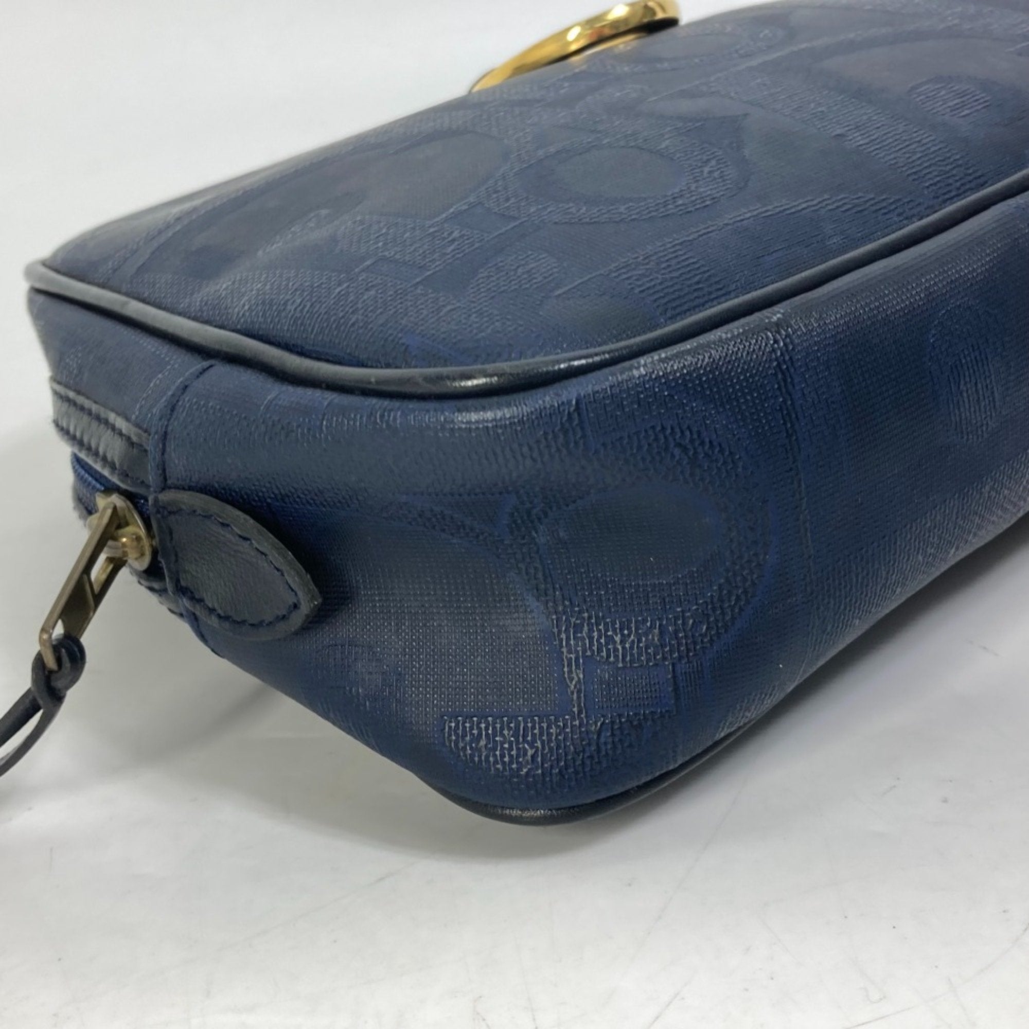 Christian Dior Navy Other Clutch Bag ()