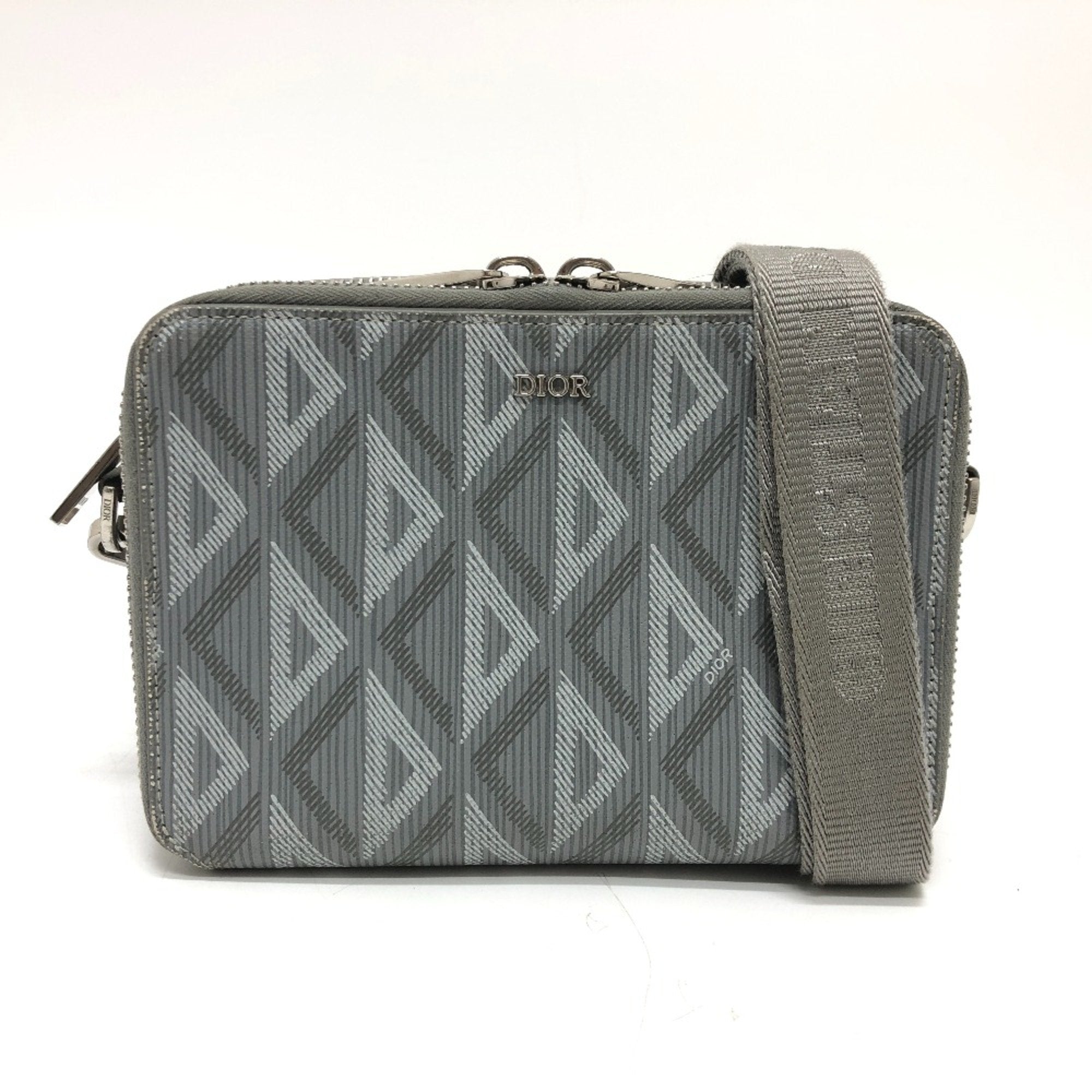 Christian Dior Gray Cloth Shoulder Bag ()