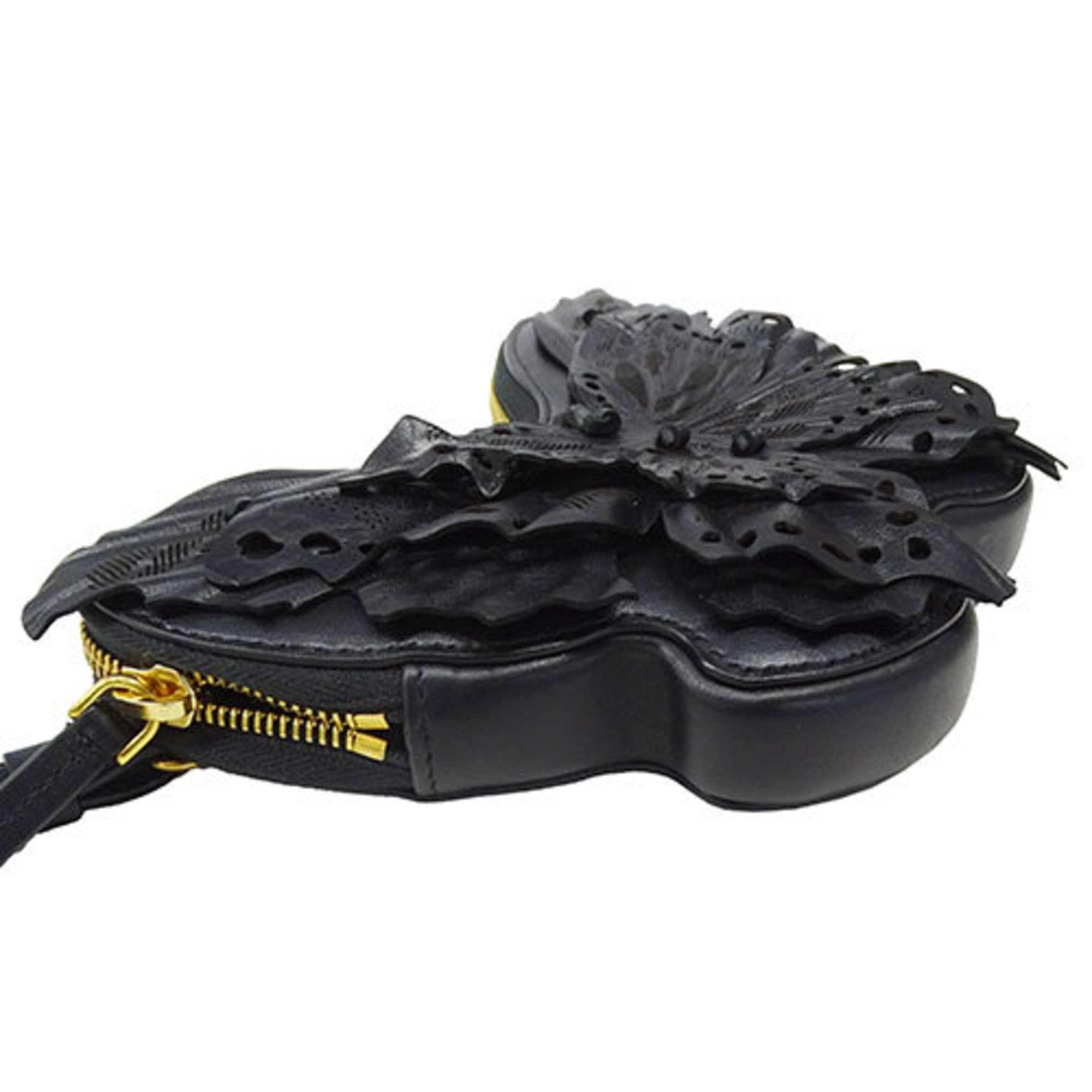 Christian Dior Black Leather Clutch Bag ()
