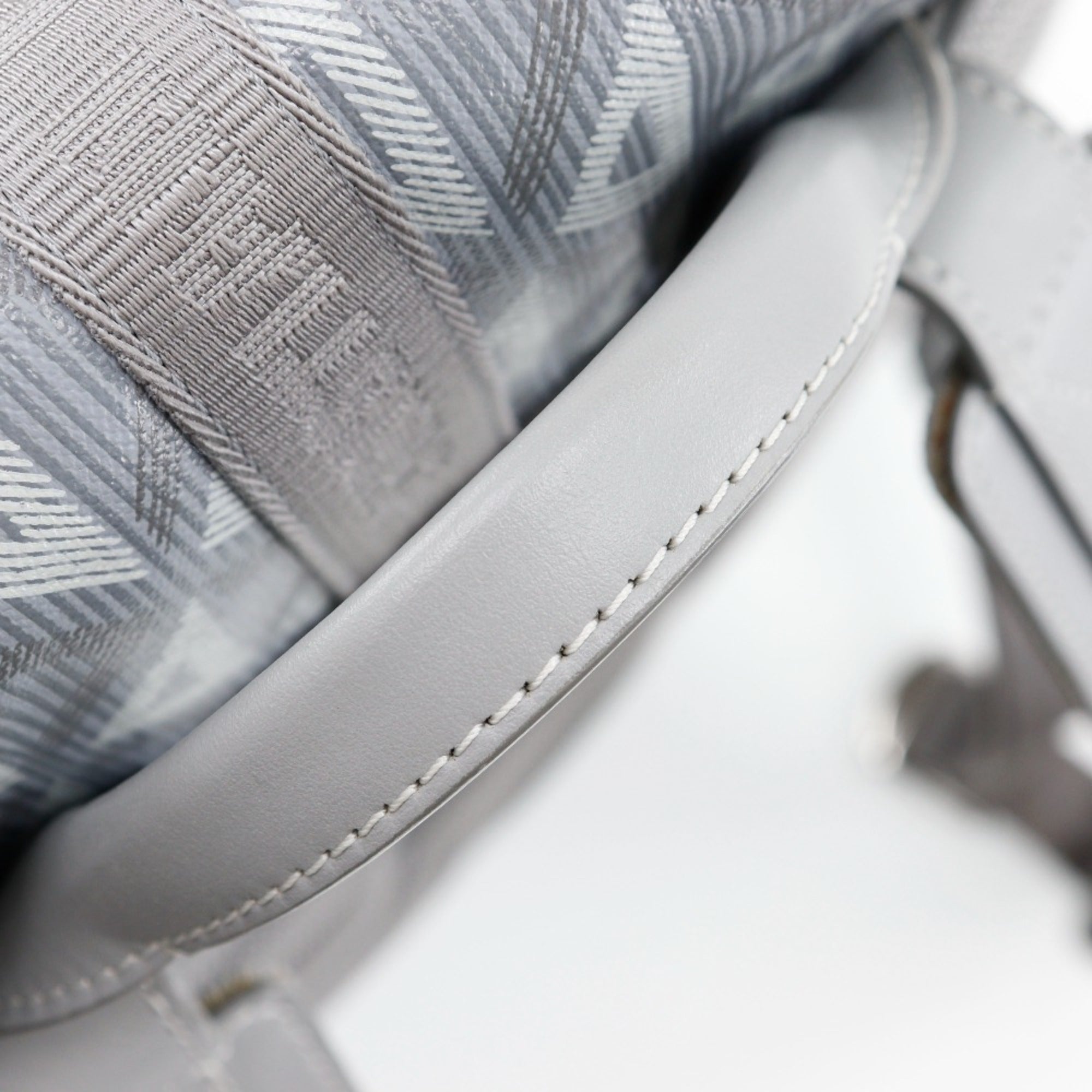 Christian Dior Gray Pvc Backpack ()