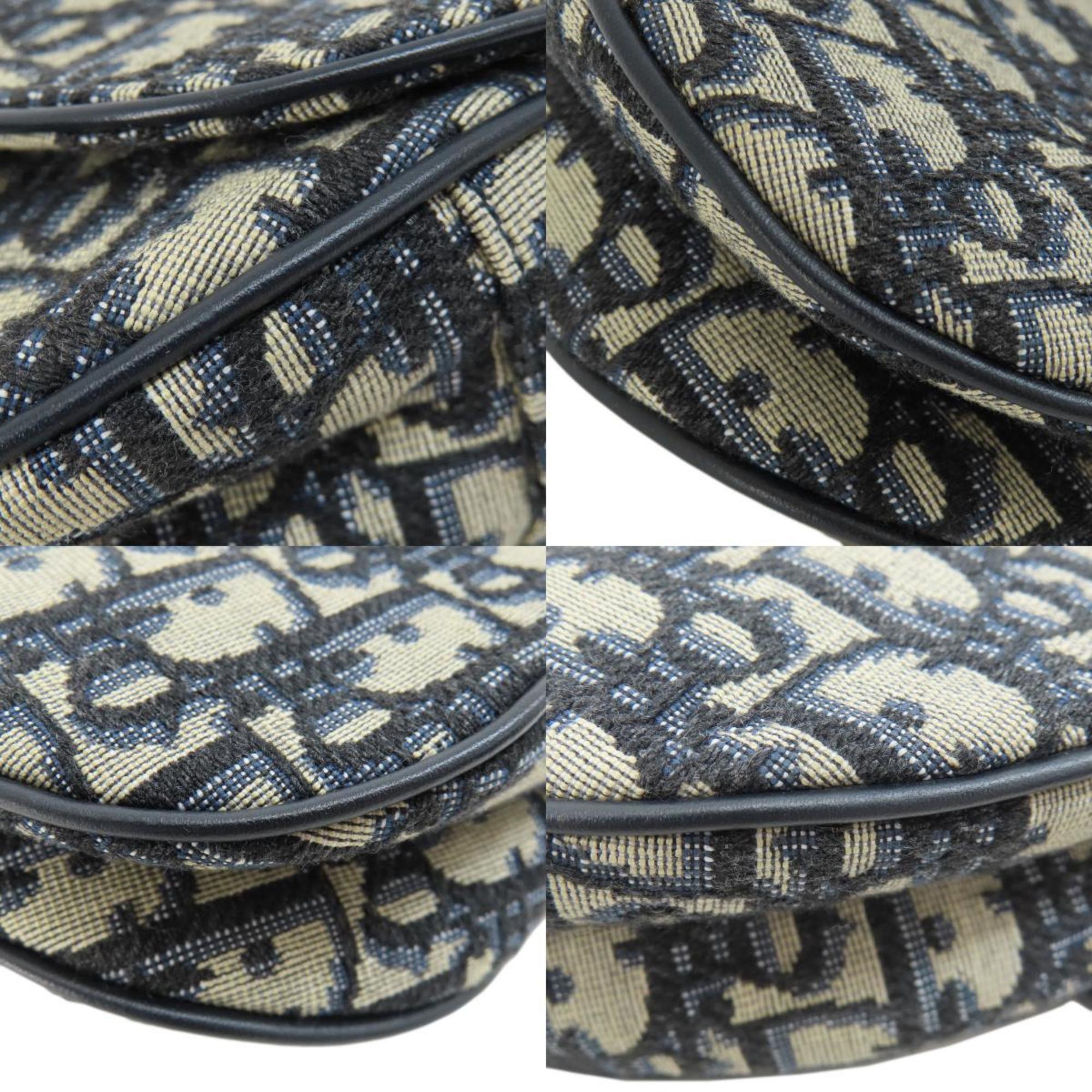 Christian Dior Navy Canvas Handbag ()