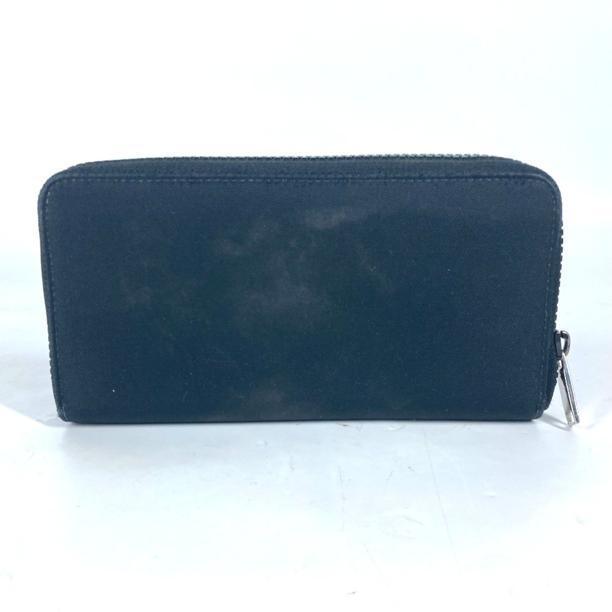 Christian Dior Black Pink Nylon Long Wallet (Bi-Fold) ()
