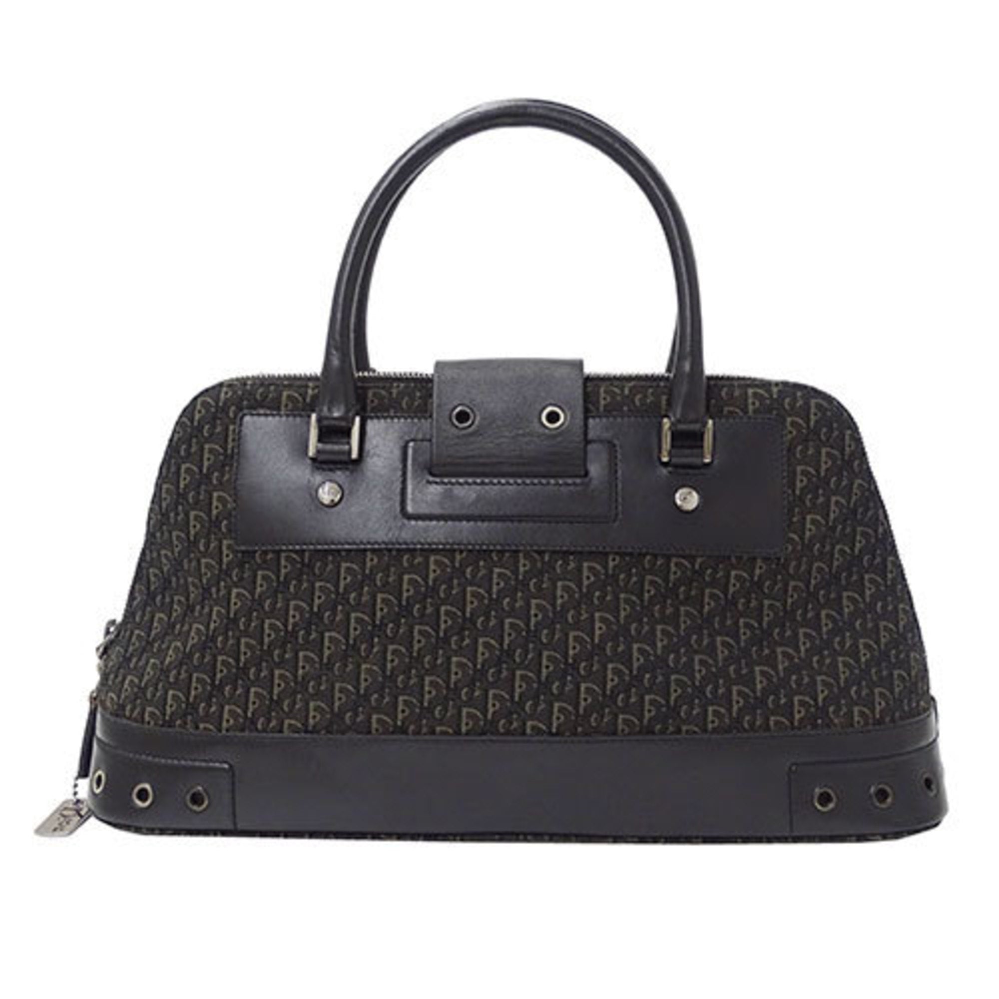 Christian Dior Black Canvas Handbag ()