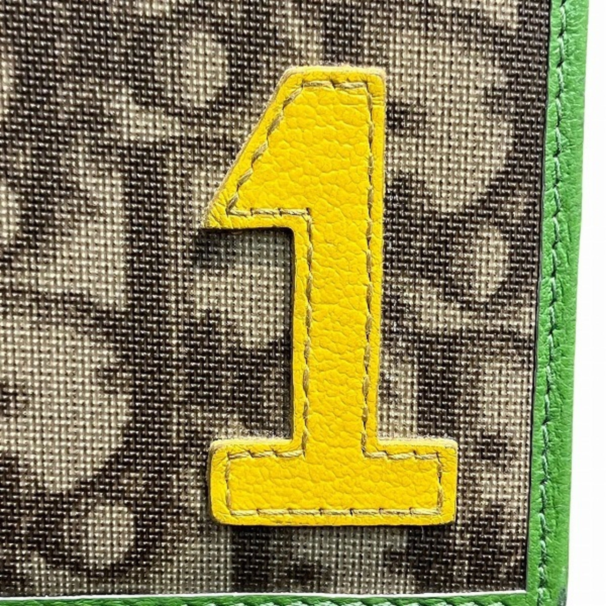 Christian Dior Green Pvc Leather Long Wallet (Bi-Fold) ()