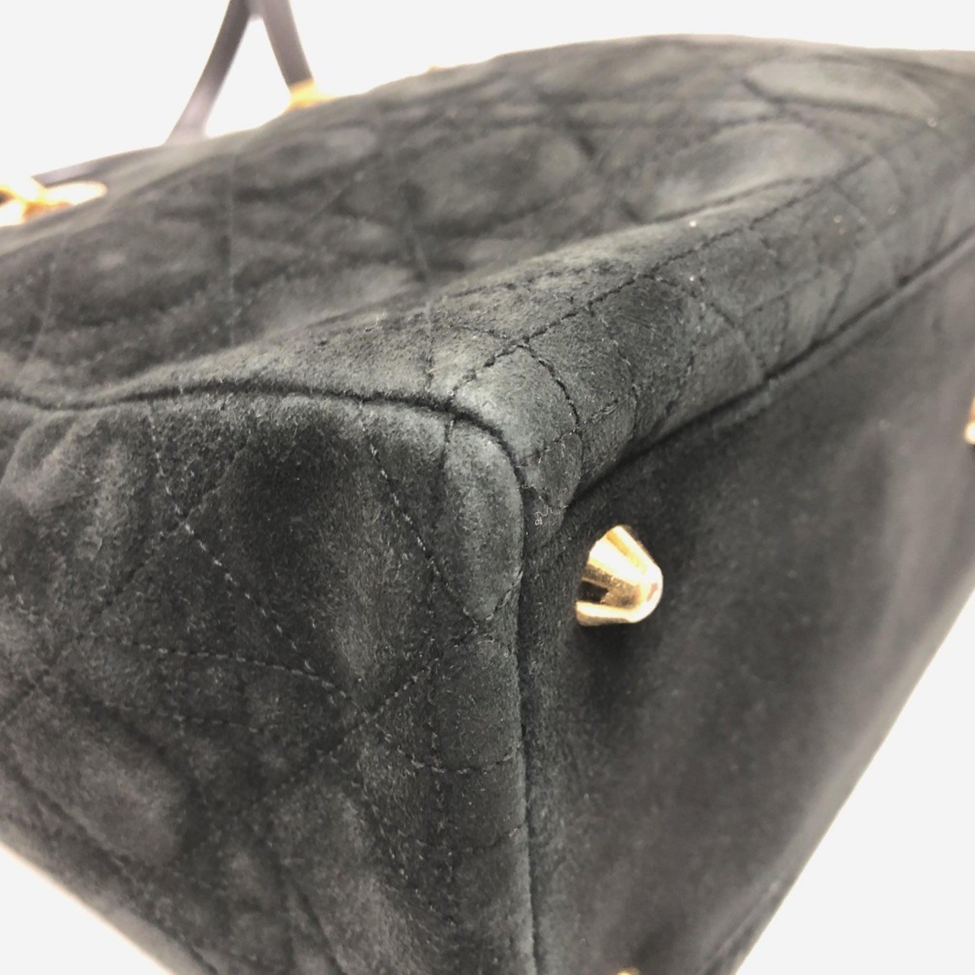 Christian Dior Black Leather Handbag ()