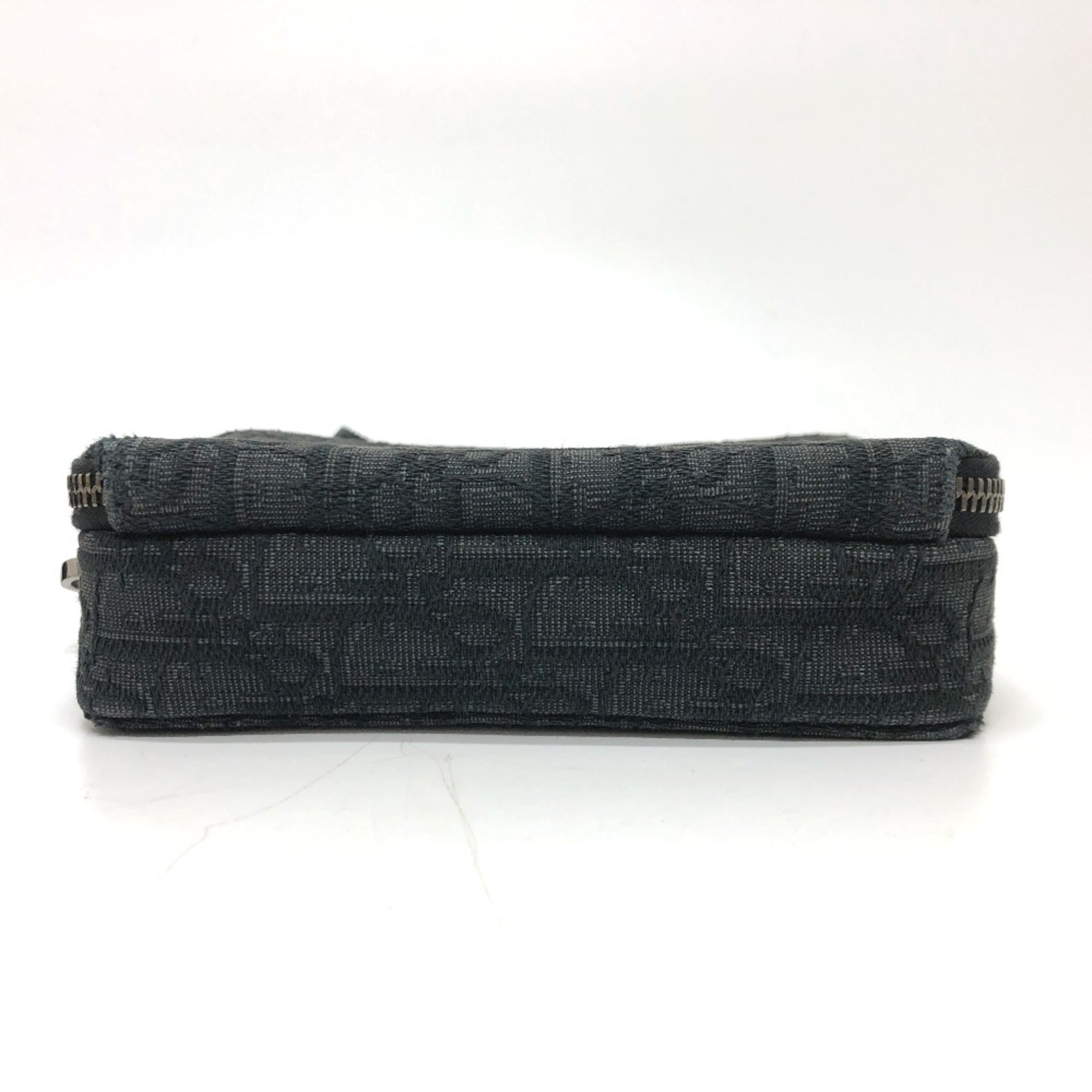 Christian Dior Navy Cloth Shoulder Bag ()