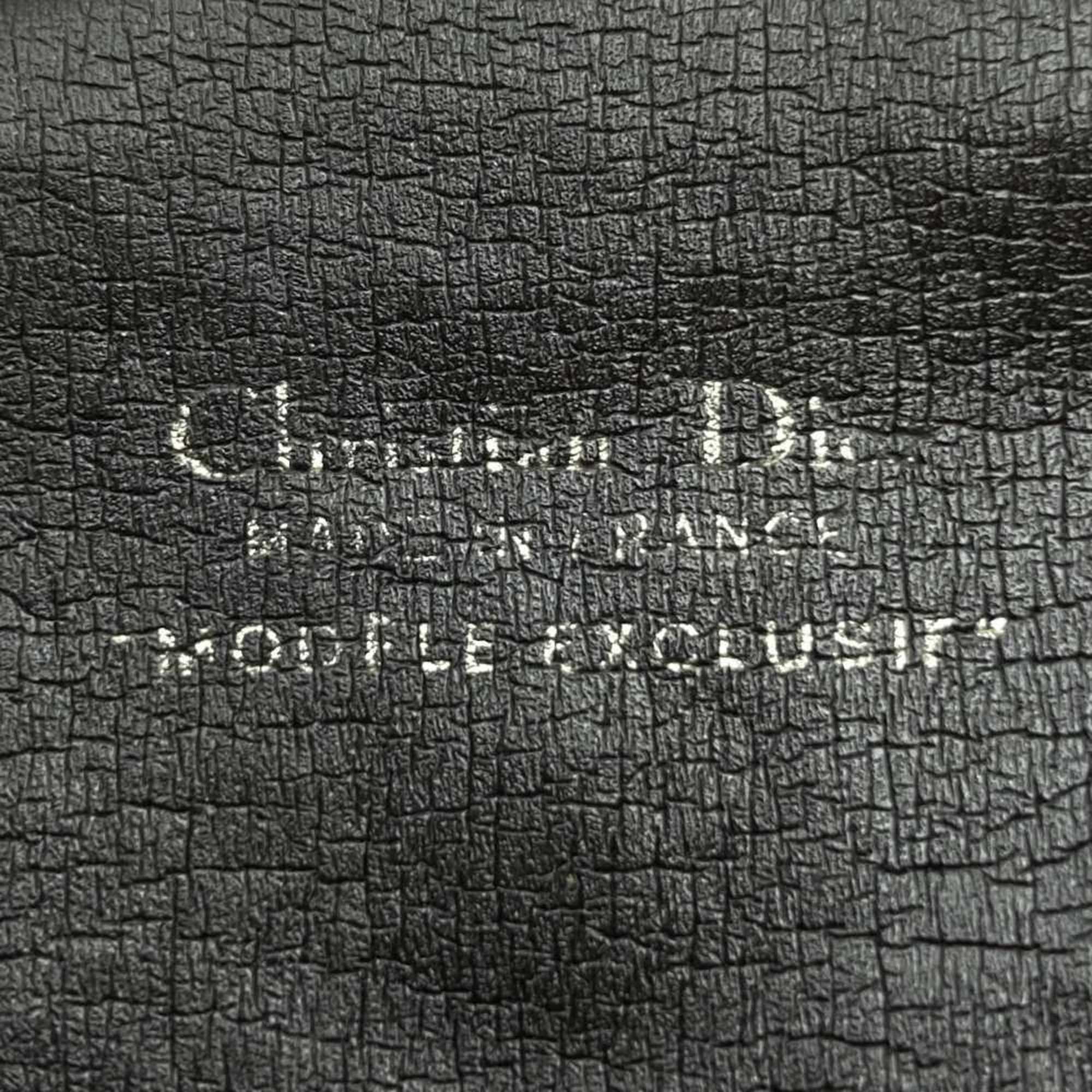 Christian Dior Brown Canvas Clutch Bag ()
