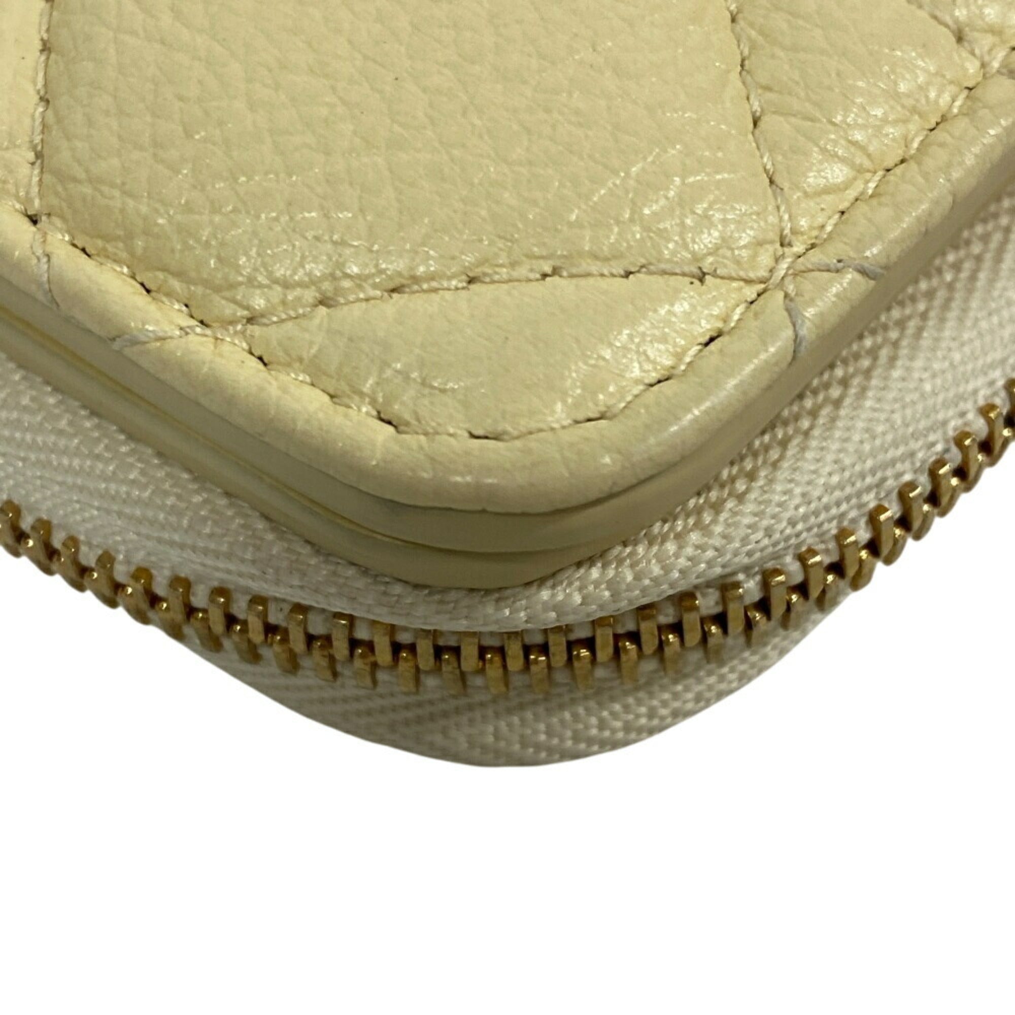 Christian Dior Yellow Leather Wallet (Bi-Fold) ()