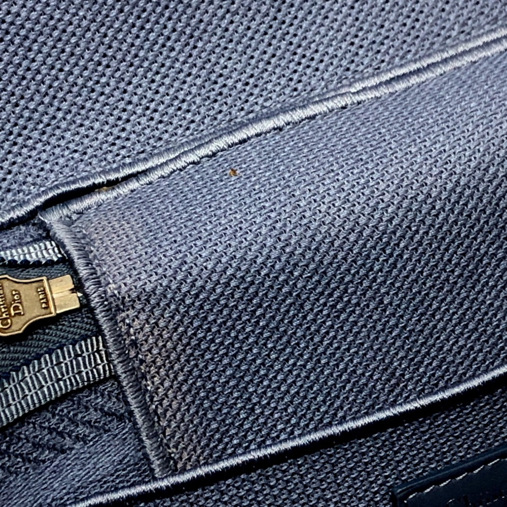Christian Dior Blue Cloth Handbag ()