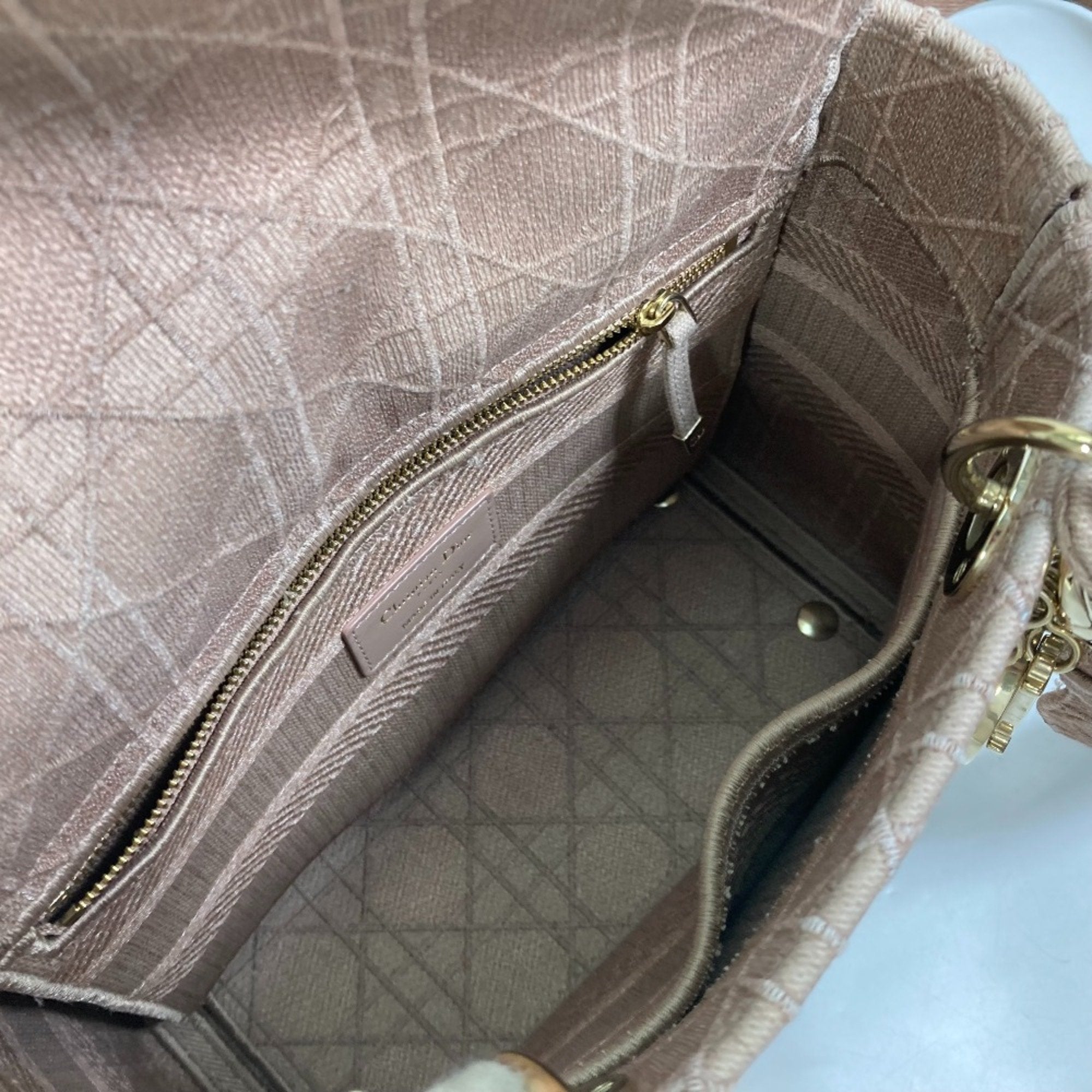Christian Dior Pink Cloth Handbag ()