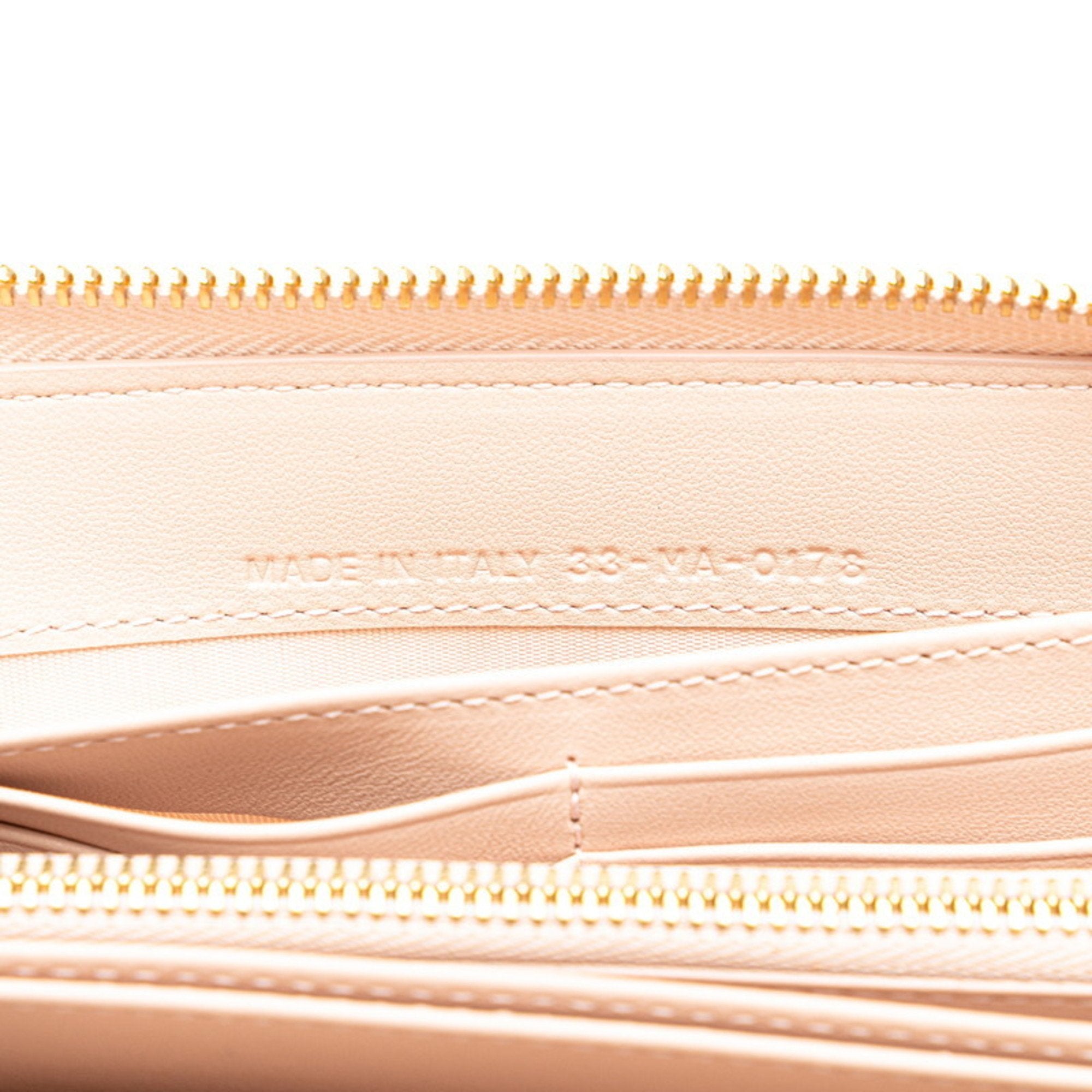 Christian Dior Pink Leather Coin Purse/Coin Case ()