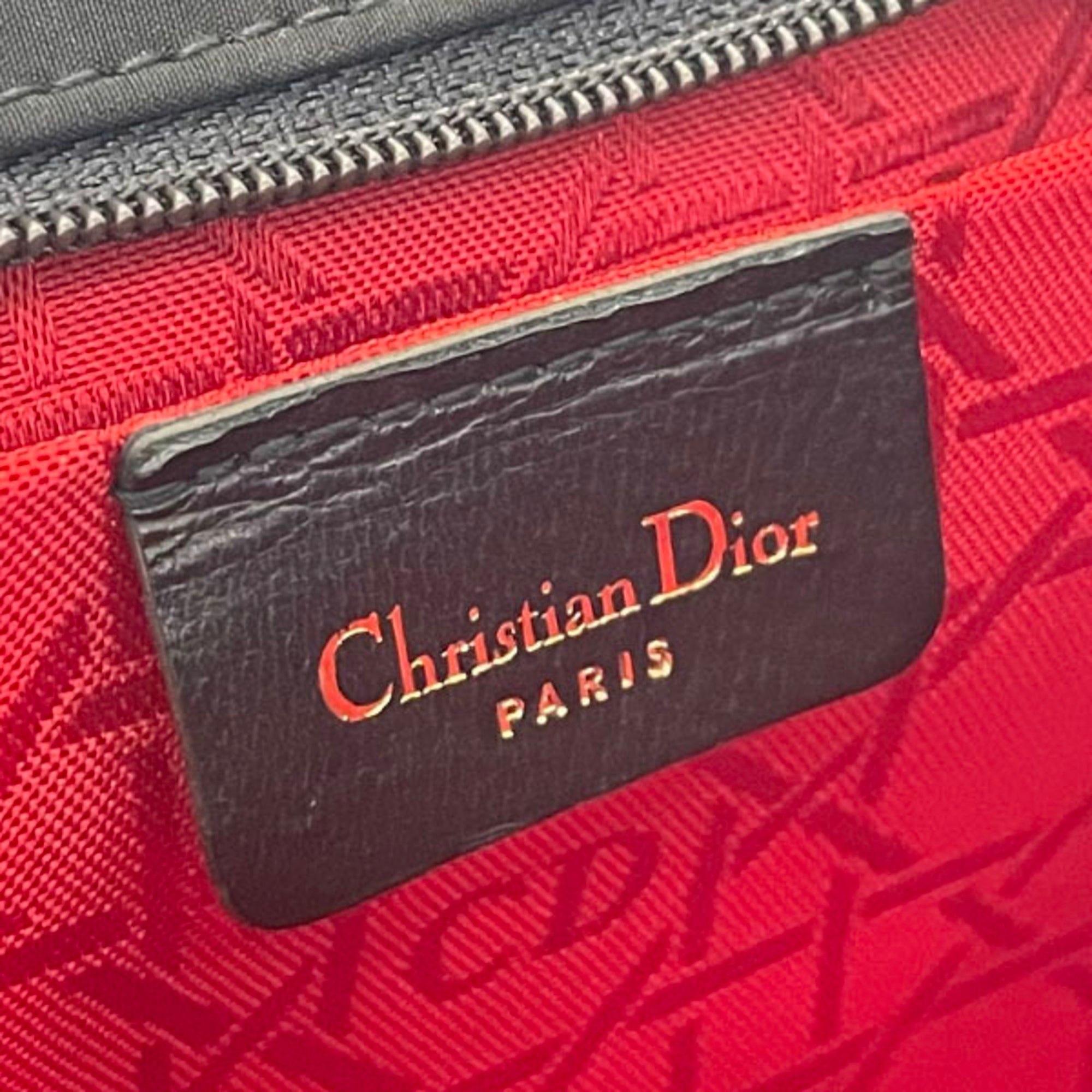 Christian Dior Black Nylon Pouch ()