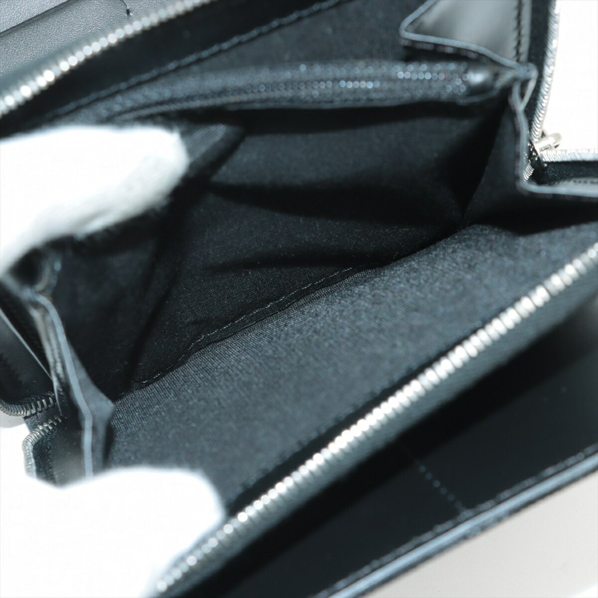 Christian Dior Black Leather Shoulder Bag Tote Bag ()