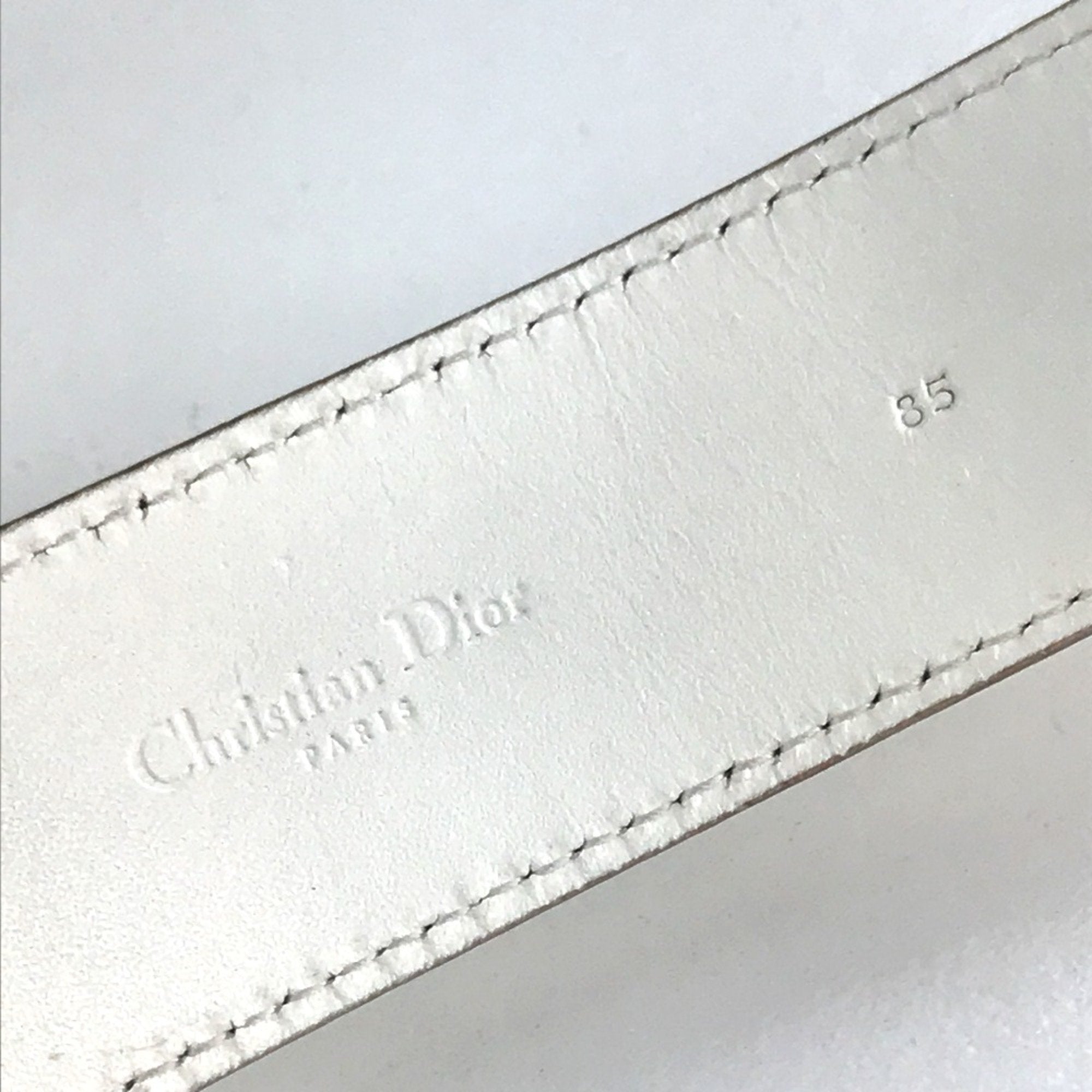 Christian Dior White Leather Other ()