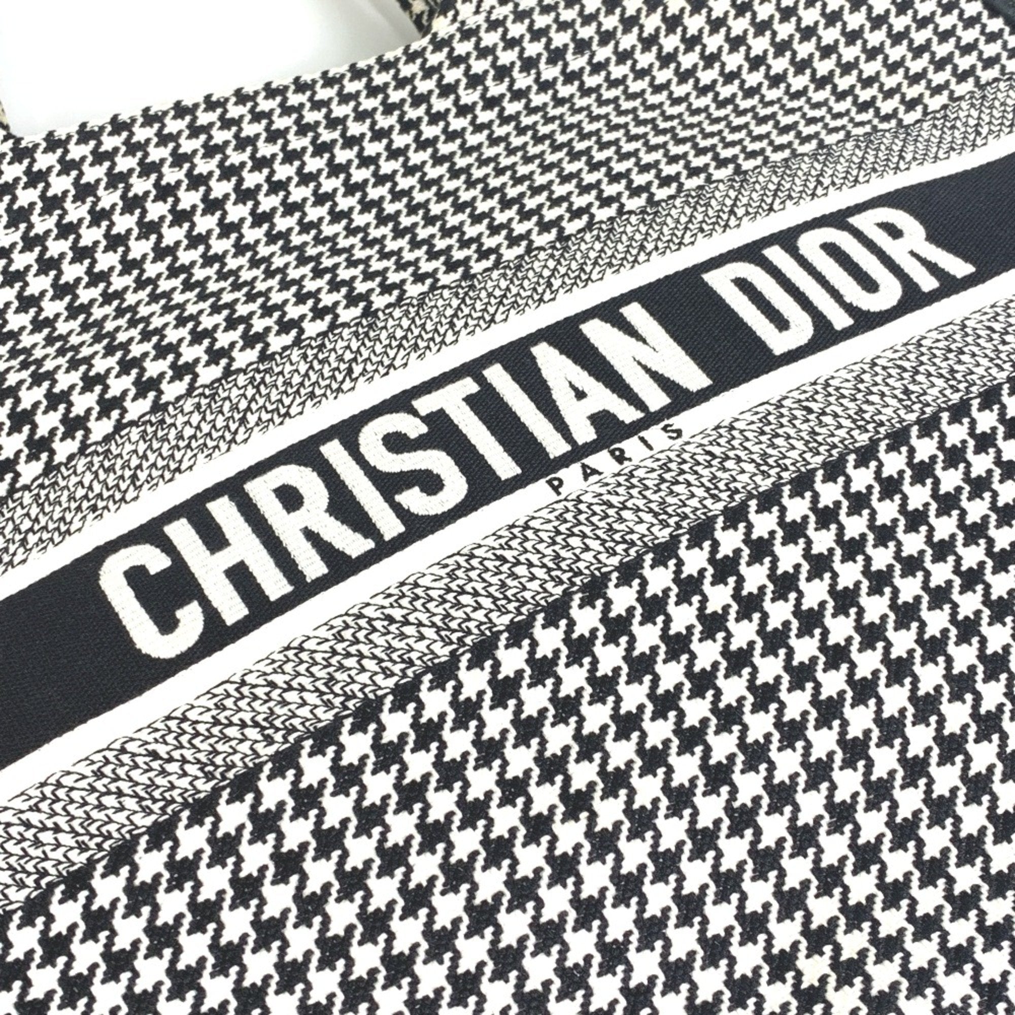 Christian Dior White Cloth Tote Bag ()