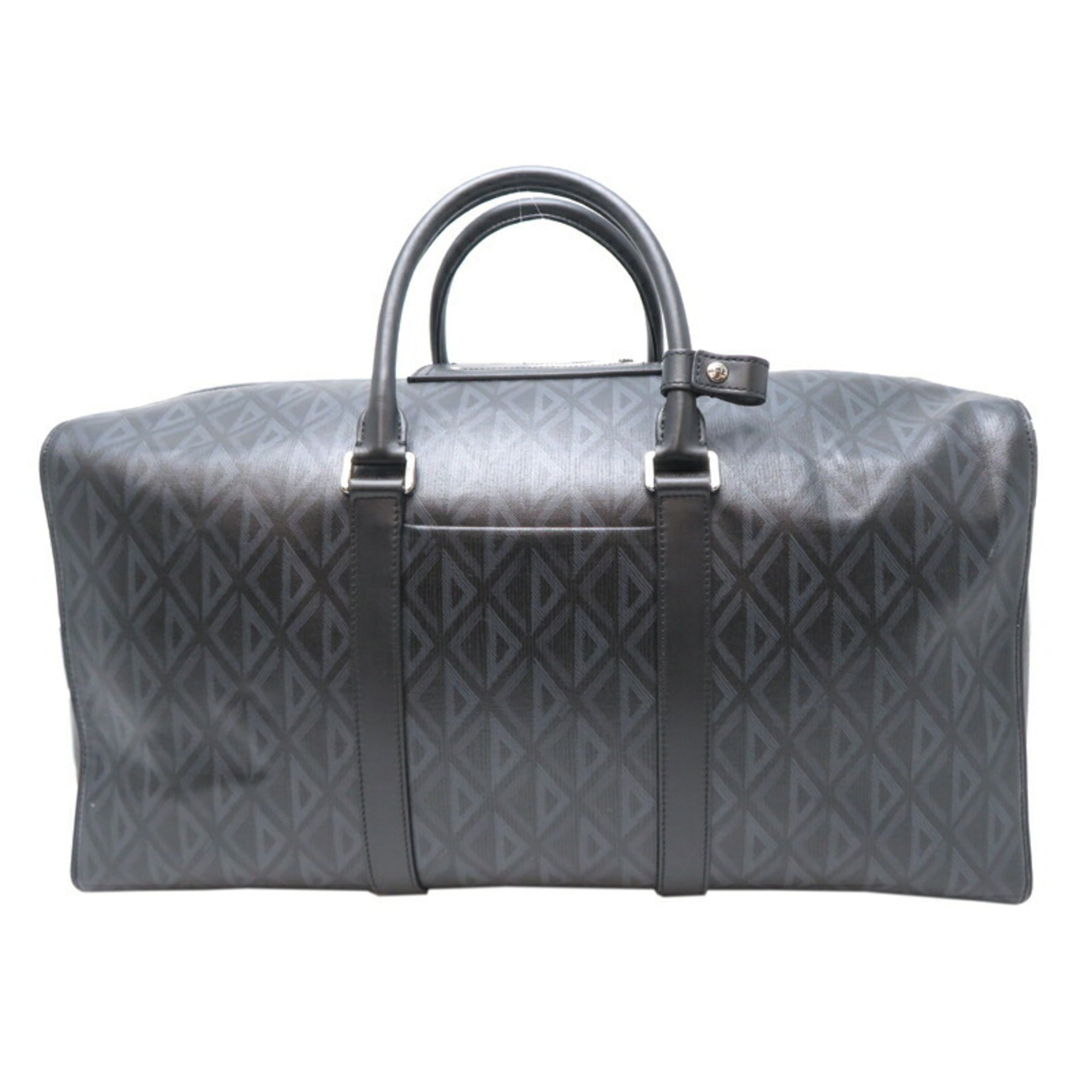 Christian Dior Black Pvc Boston Bag ()
