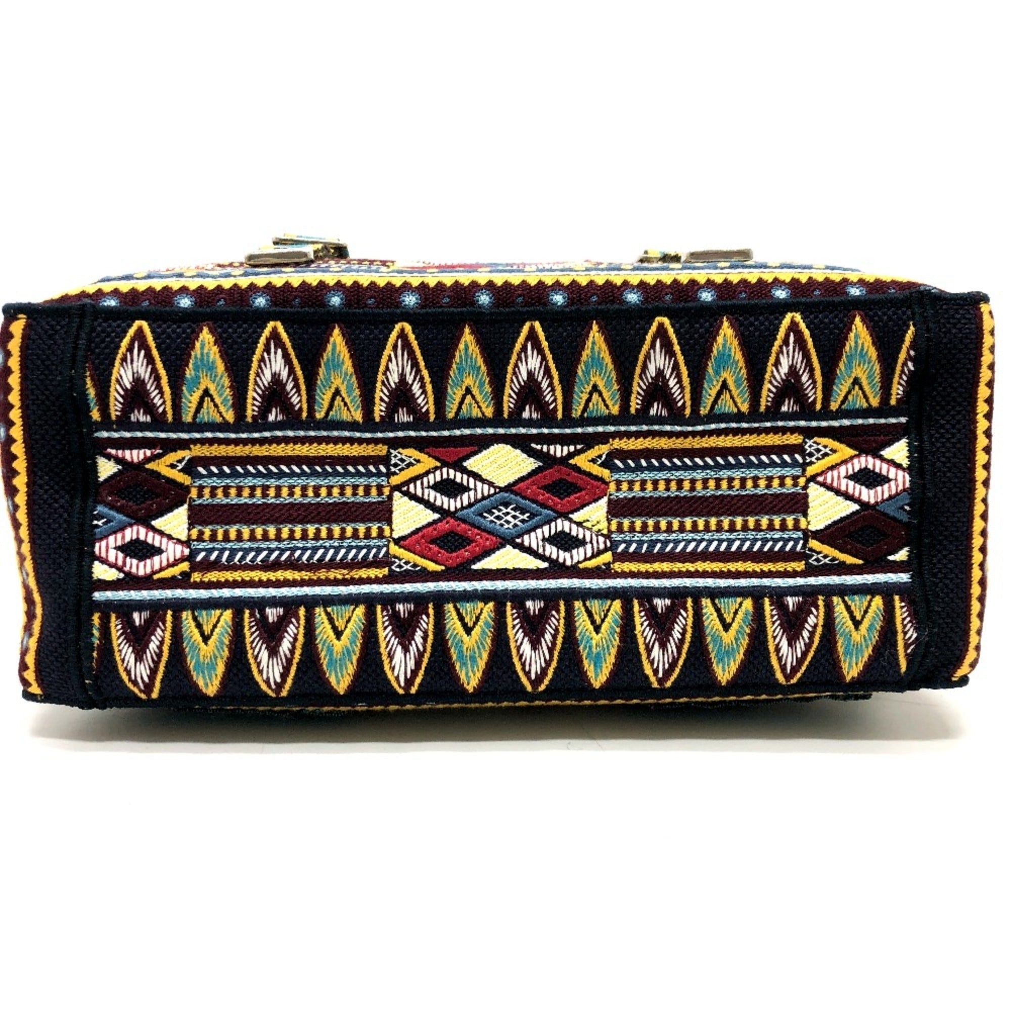 Christian Dior Blue Cloth Shoulder Bag ()