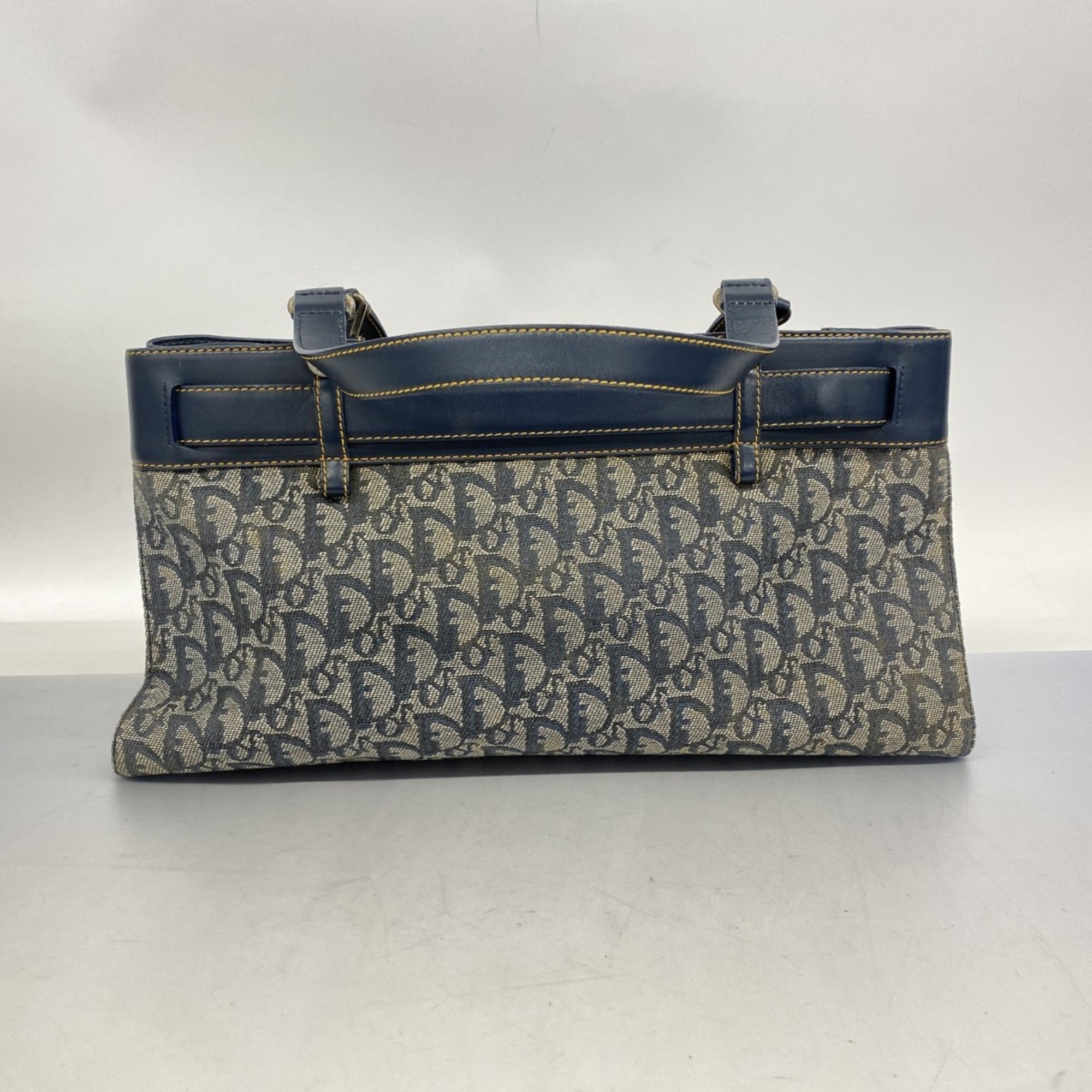 Christian Dior Navy Canvas Handbag ()