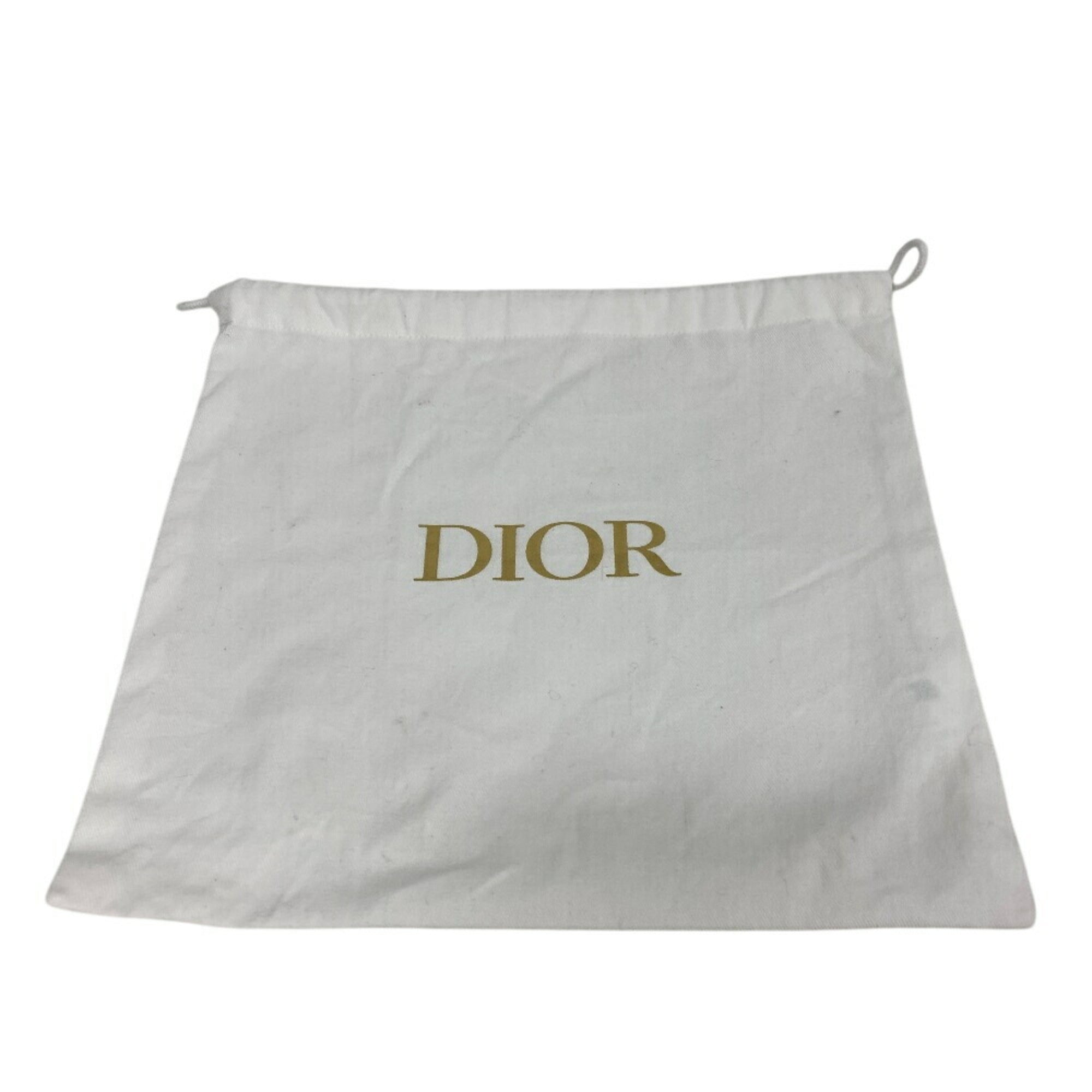 Christian Dior Beige Gold Canvas Tote Bag ()
