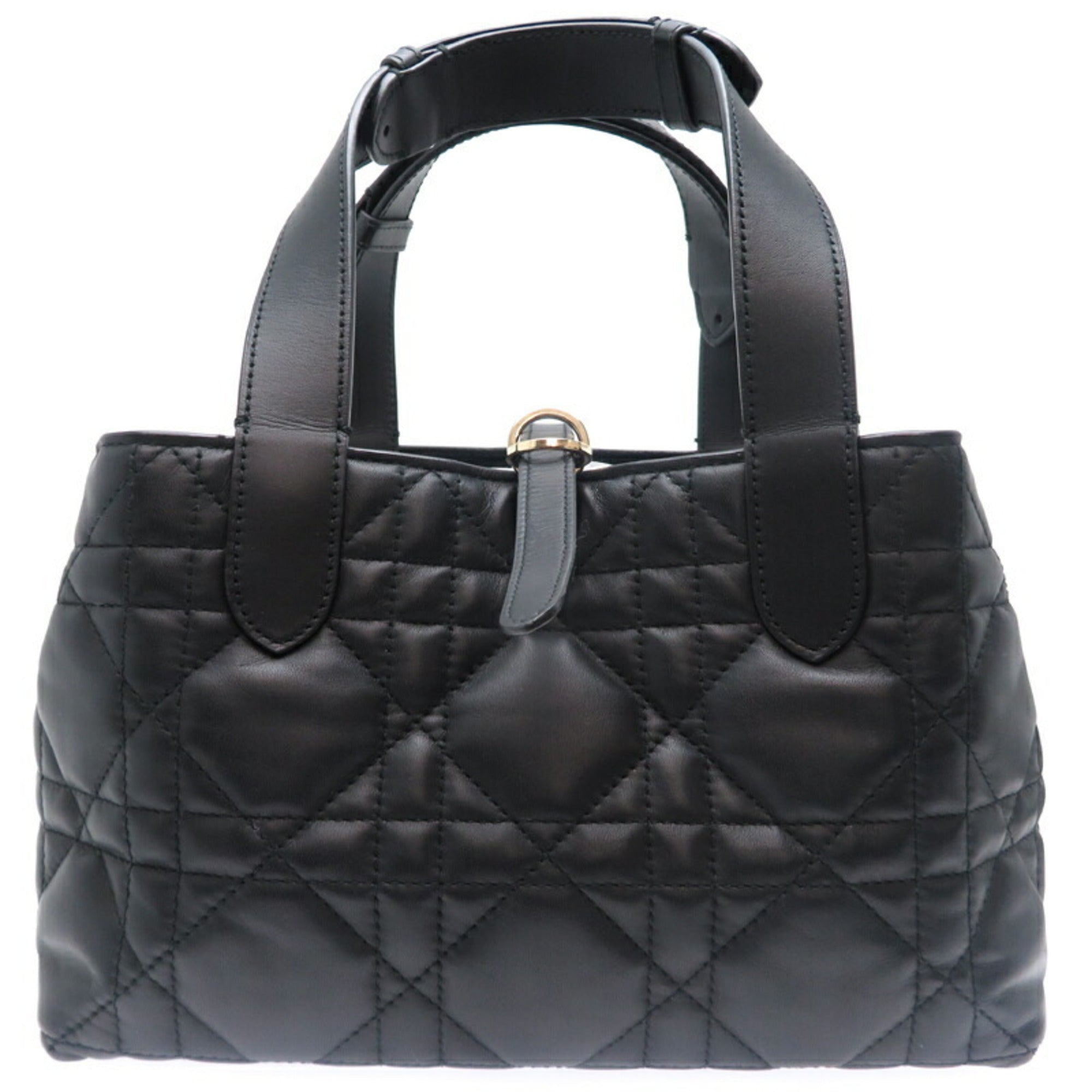 Christian Dior Black Leather Handbag ()
