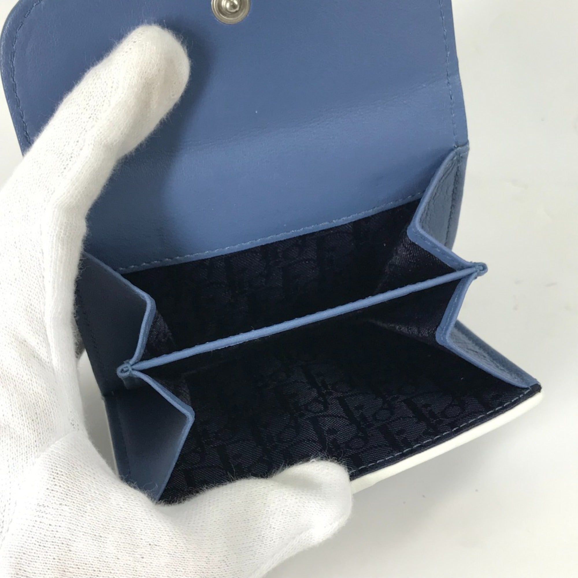 Christian Dior Blue Other Wallet (Bi-Fold) ()