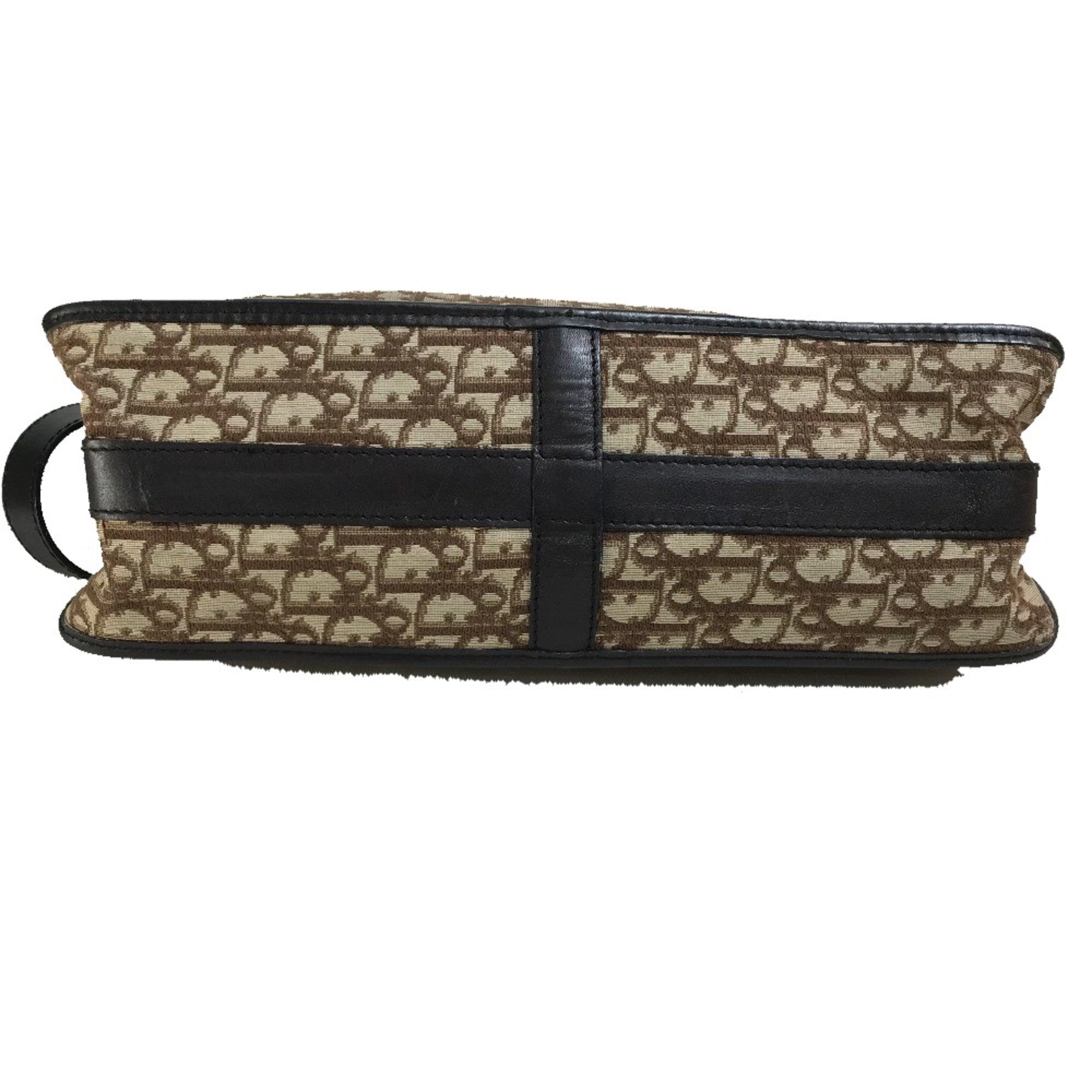 Christian Dior Beige Leather Shoulder Bag ()