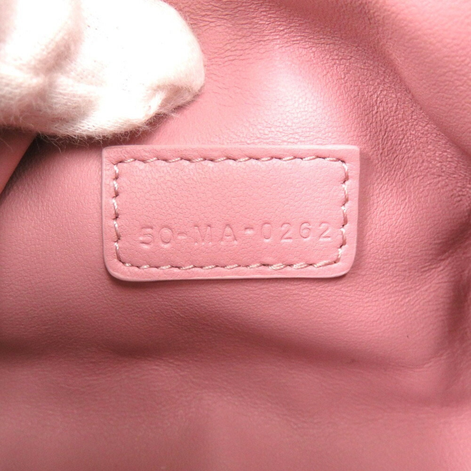 Christian Dior Pink Leather Pouch ()