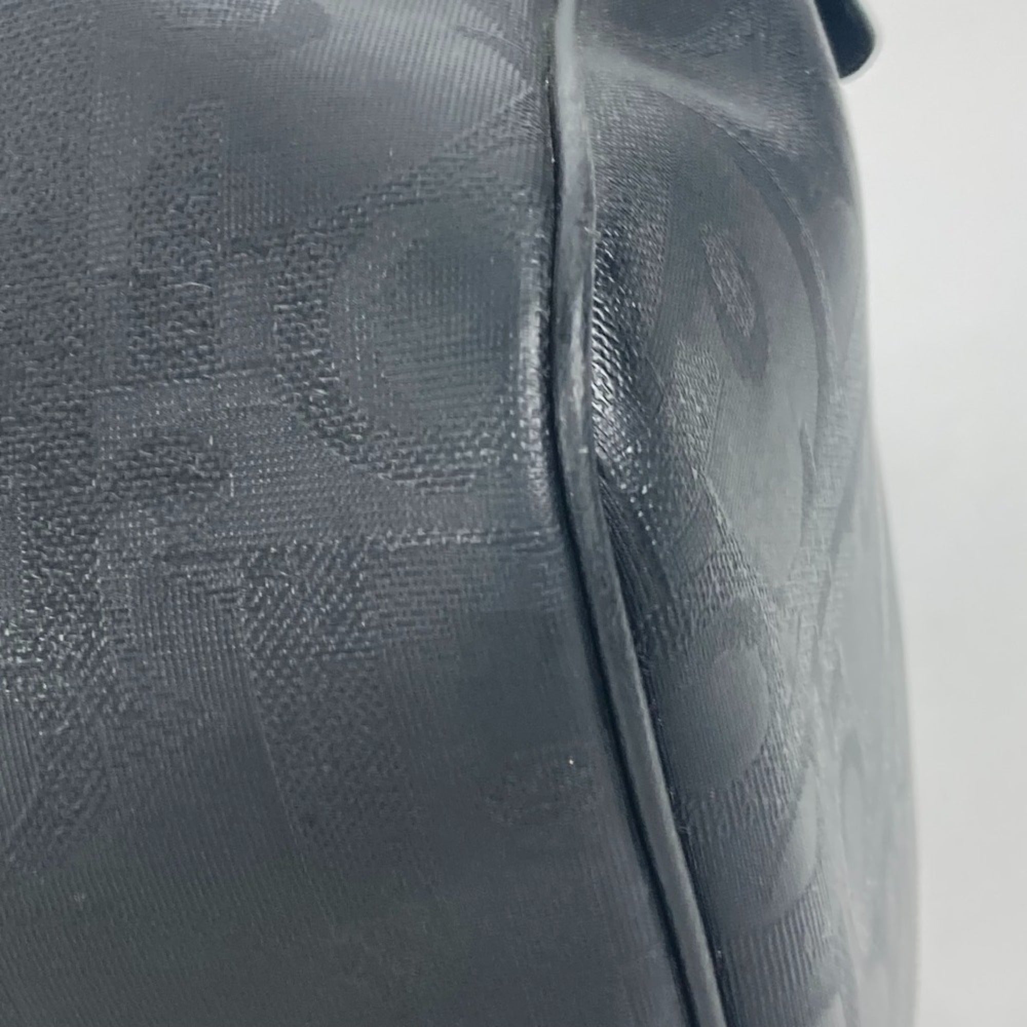 Christian Dior Black Leather Boston Bag ()