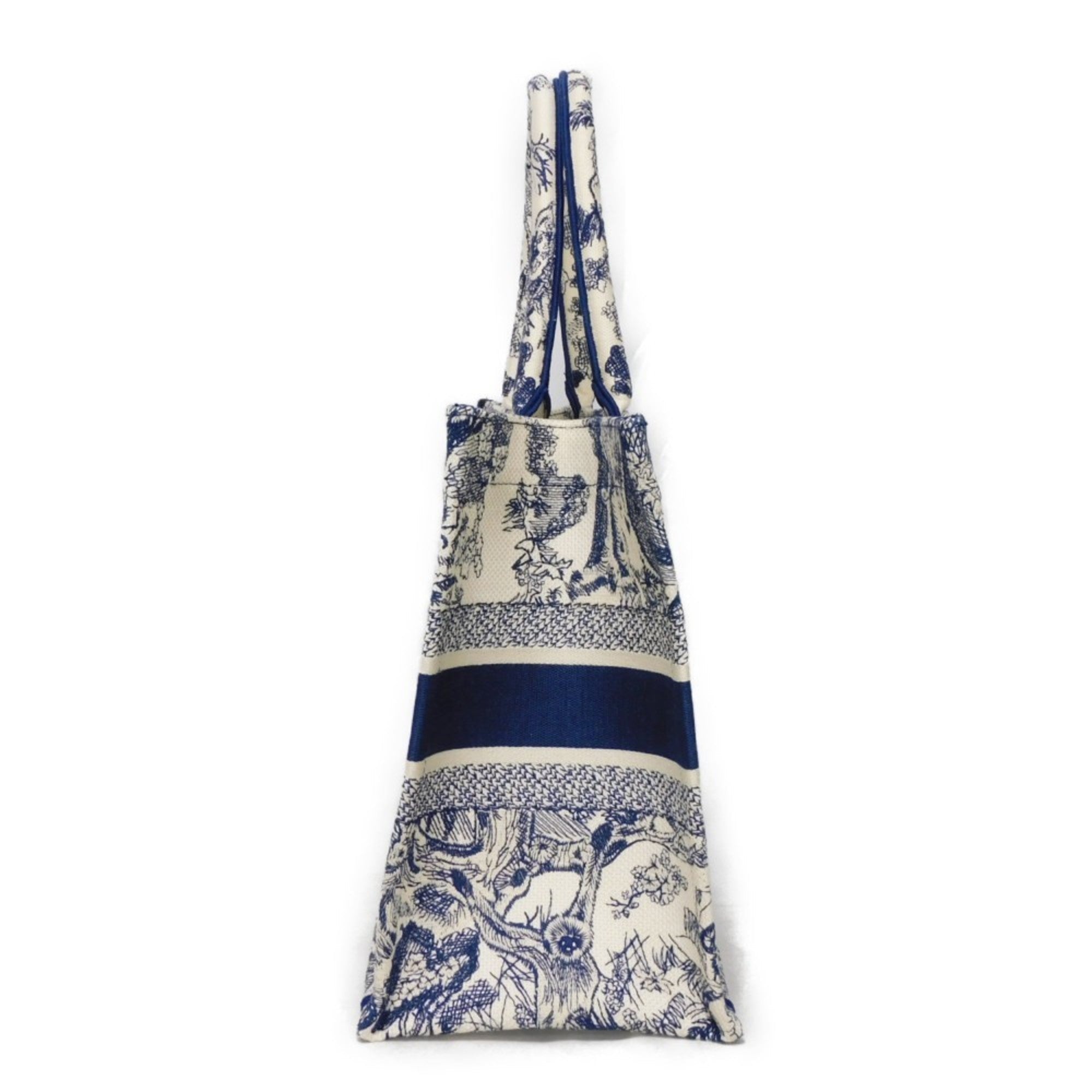 Christian Dior Blue Cotton Tote Bag ()