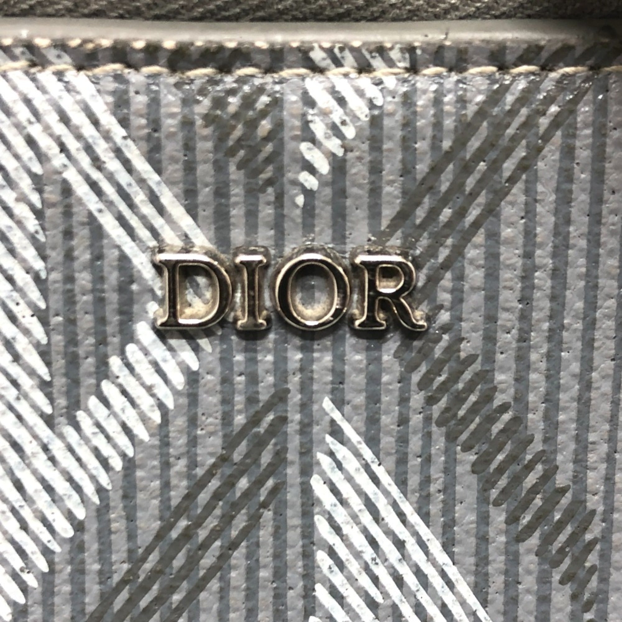 Christian Dior Gray Cloth Shoulder Bag ()