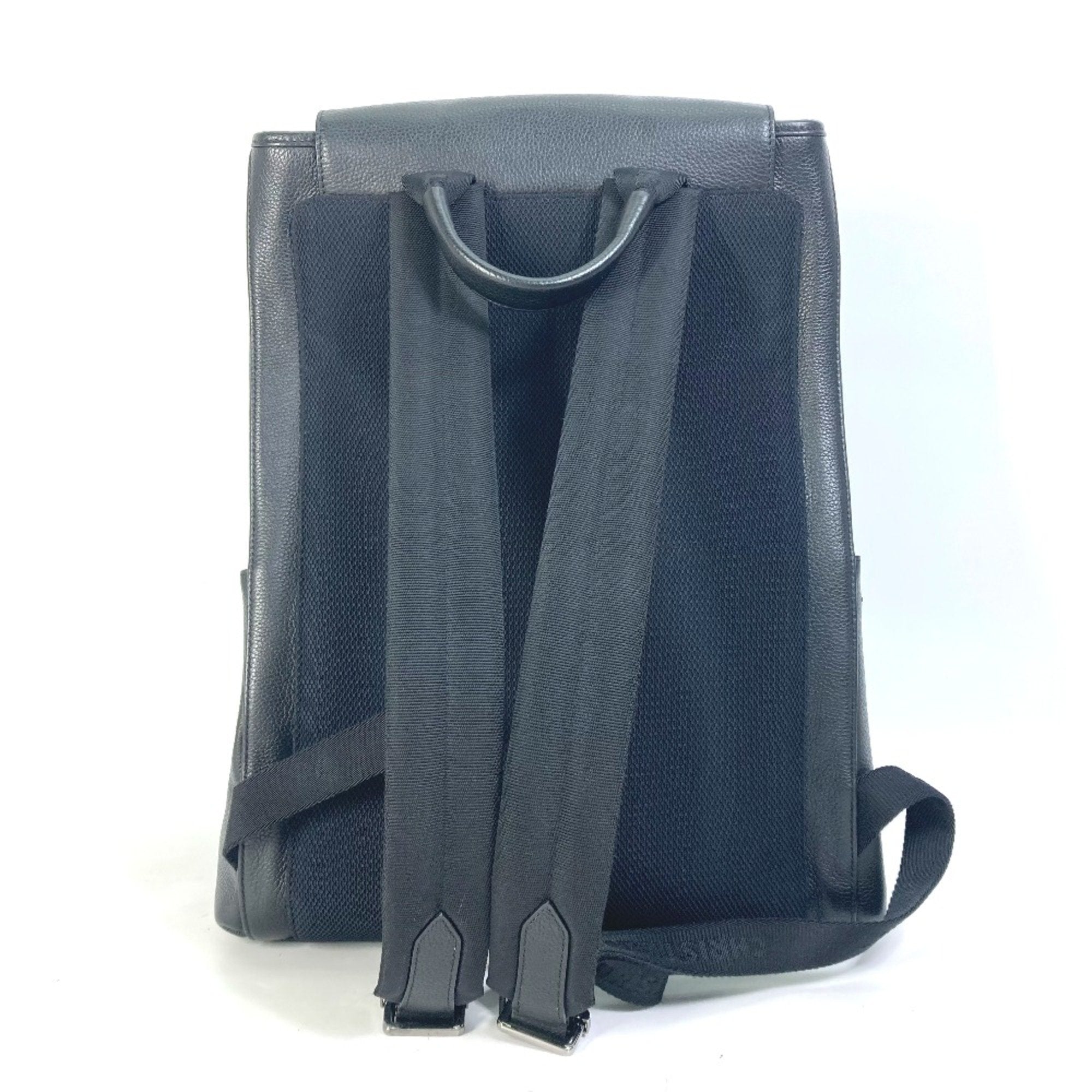Christian Dior Black Leather Backpack ()
