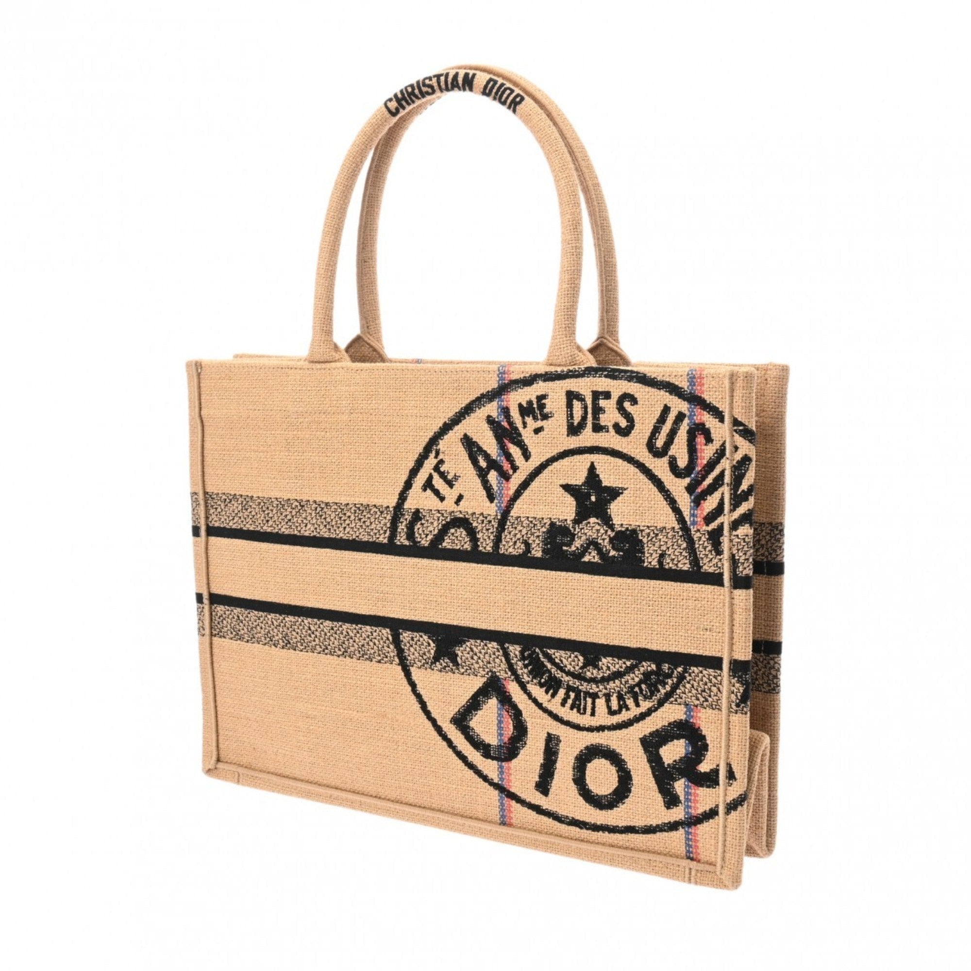 Christian Dior Beige Canvas Handbag ()
