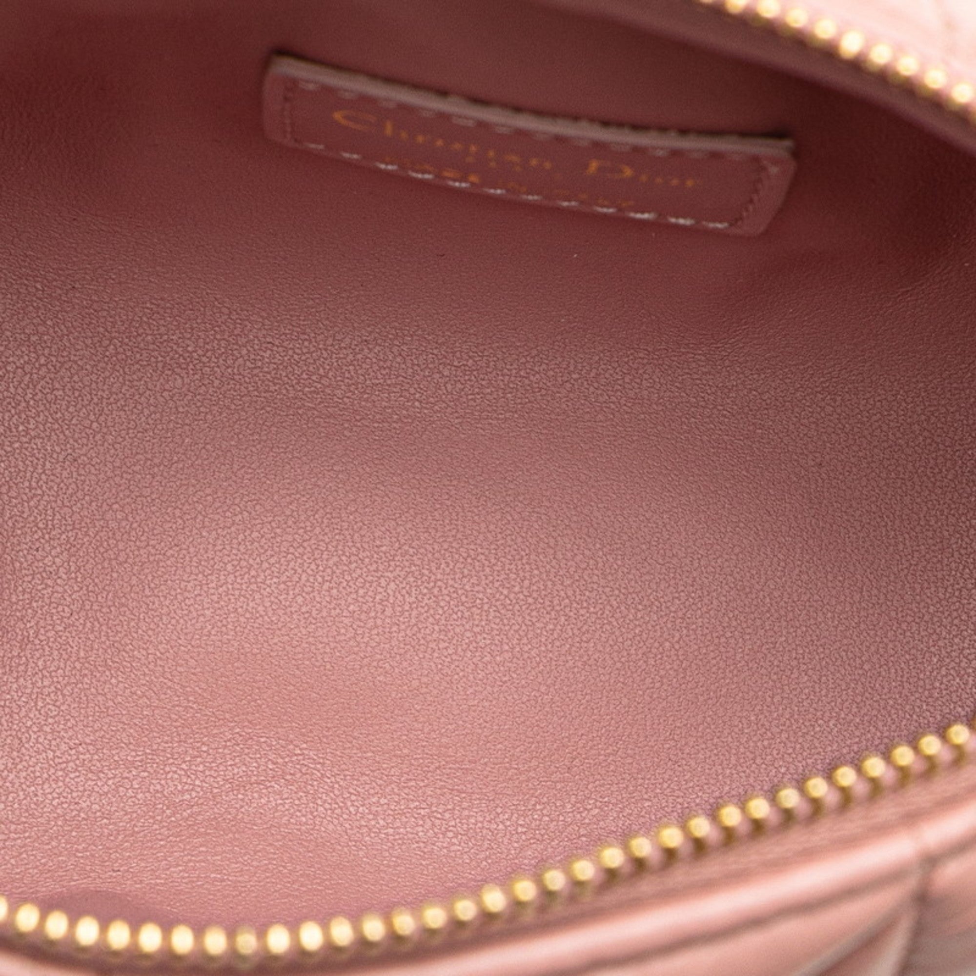 Christian Dior Pink Leather Pouch ()