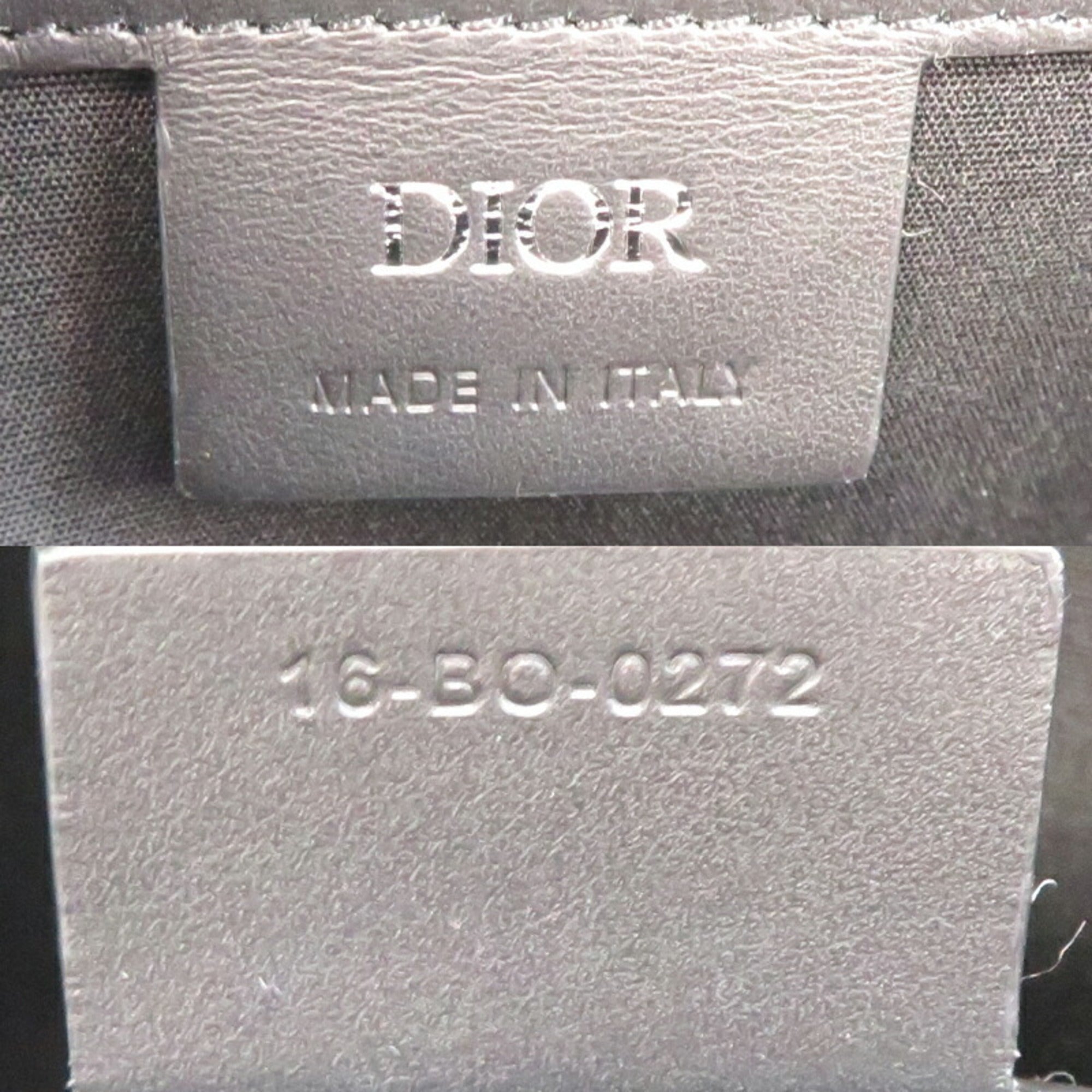 Christian Dior Black Pvc Boston Bag ()