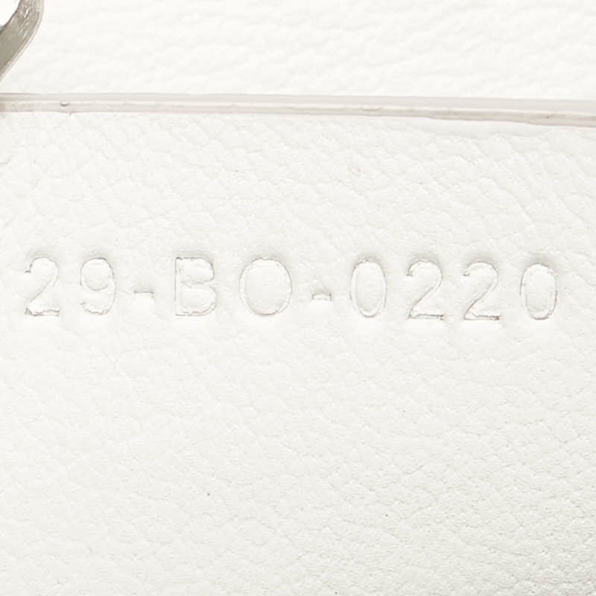 Christian Dior White Leather Shoulder Bag ()