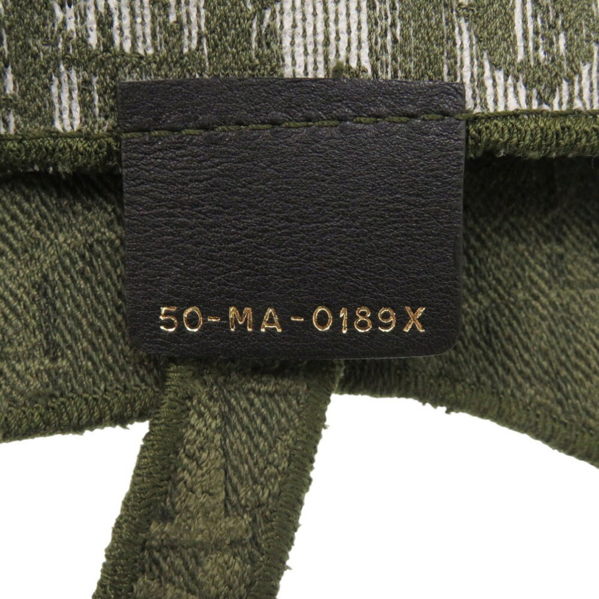 Christian Dior Khaki Canvas Fanny Pack Saddle Bag ()