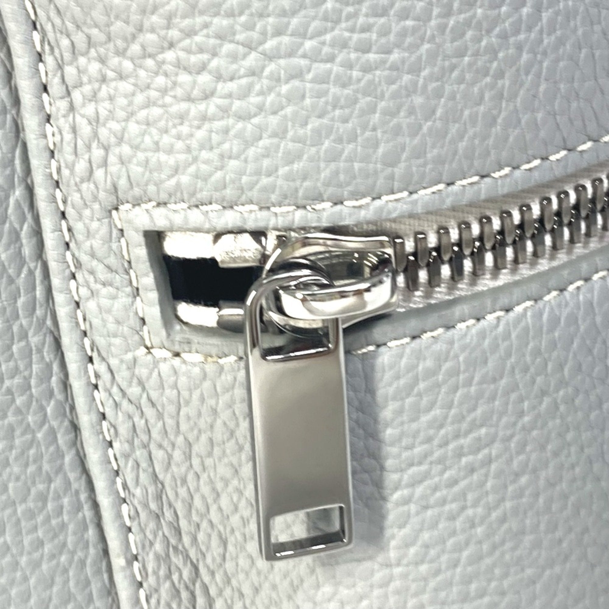 Christian Dior Gray Leather Backpack ()