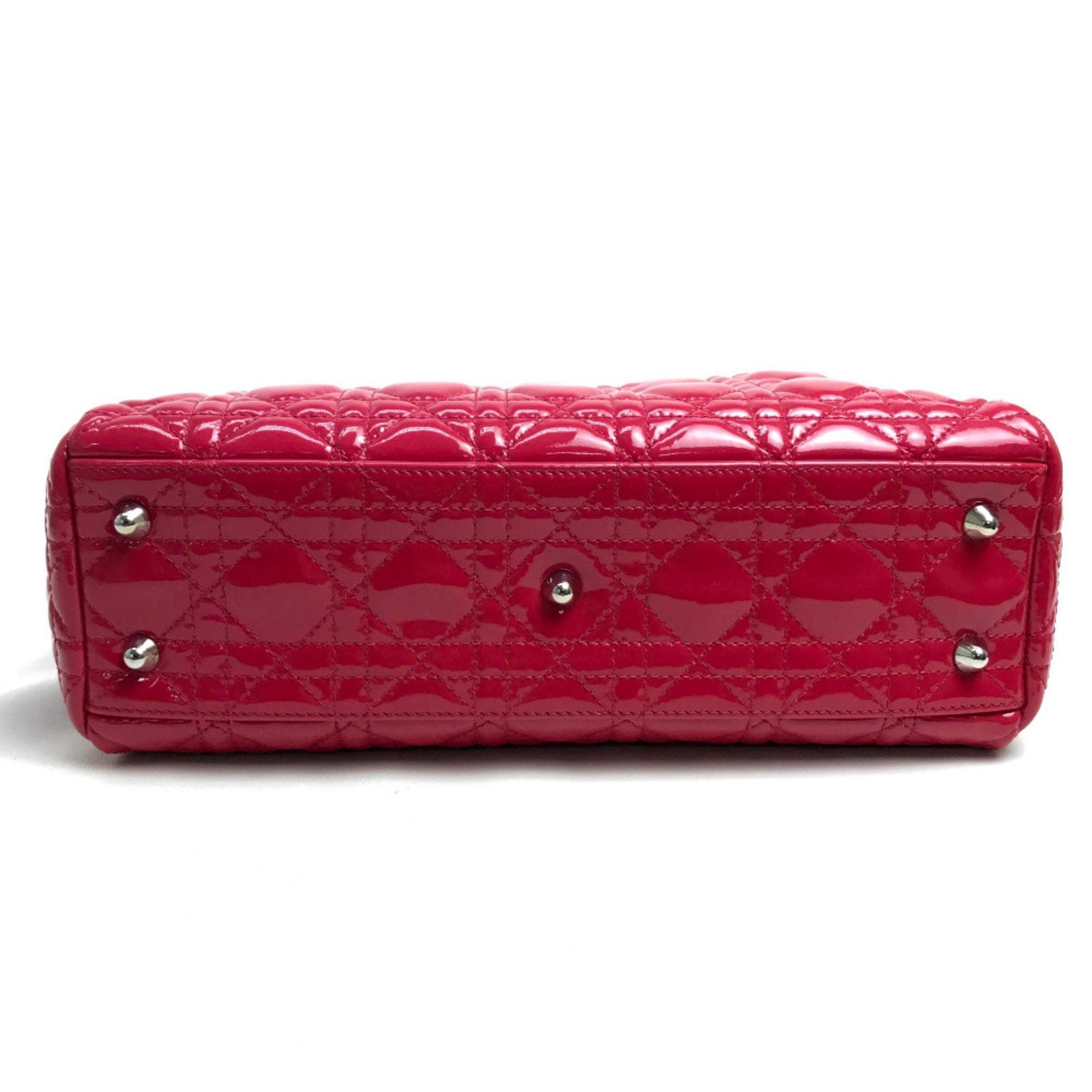 Christian Dior Pink Leather Handbag ()