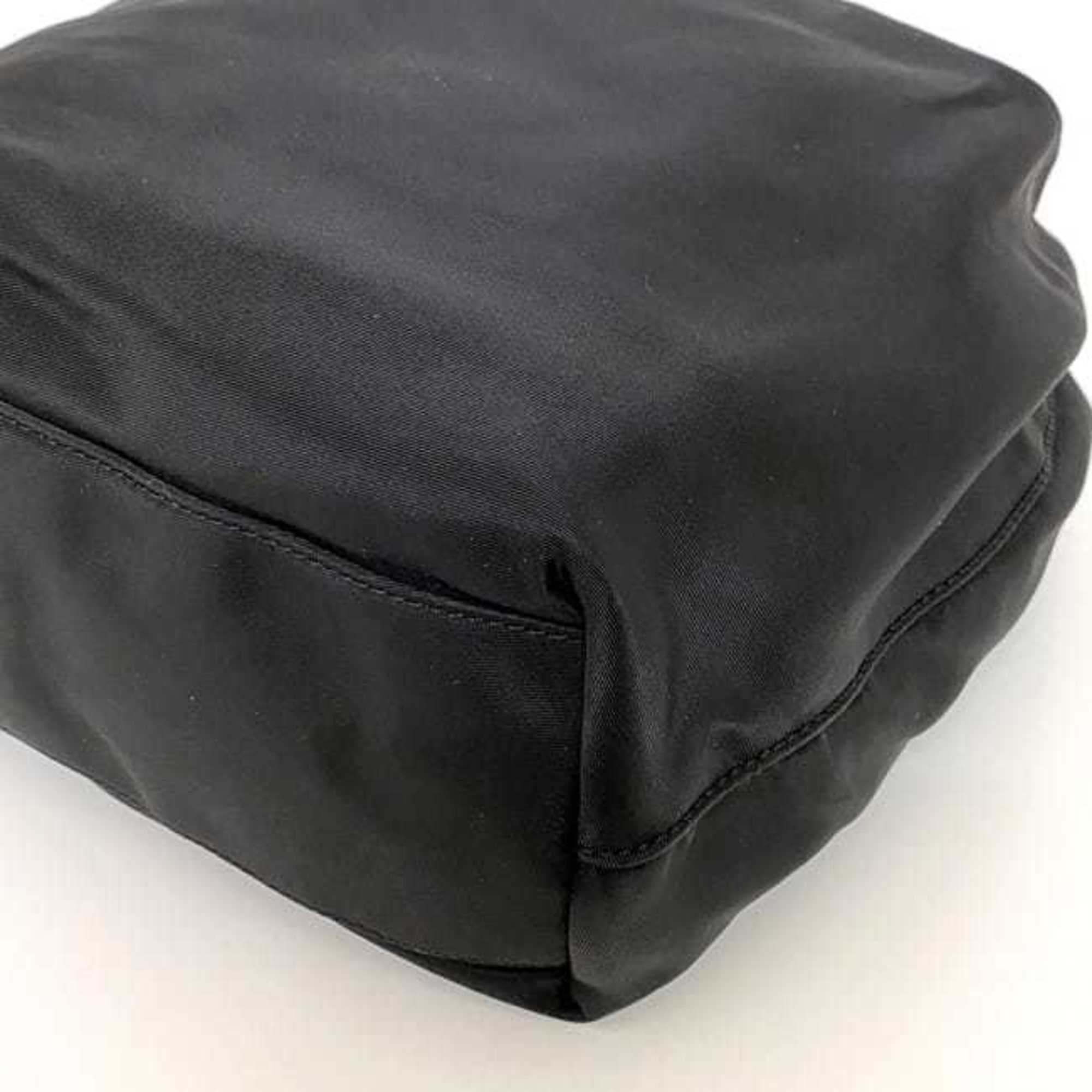 Christian Dior Black Nylon Plastic Handbag ()